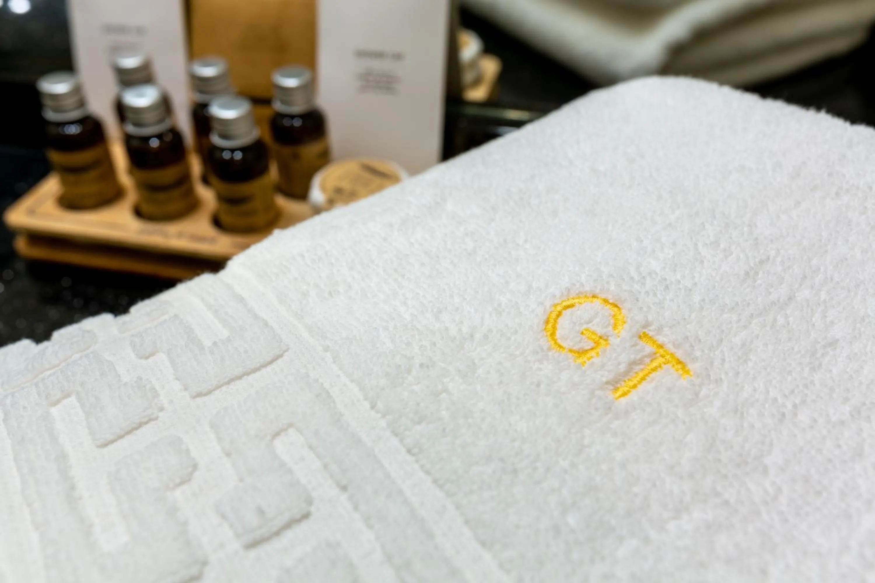 Bathroom in Golden Time Hotel