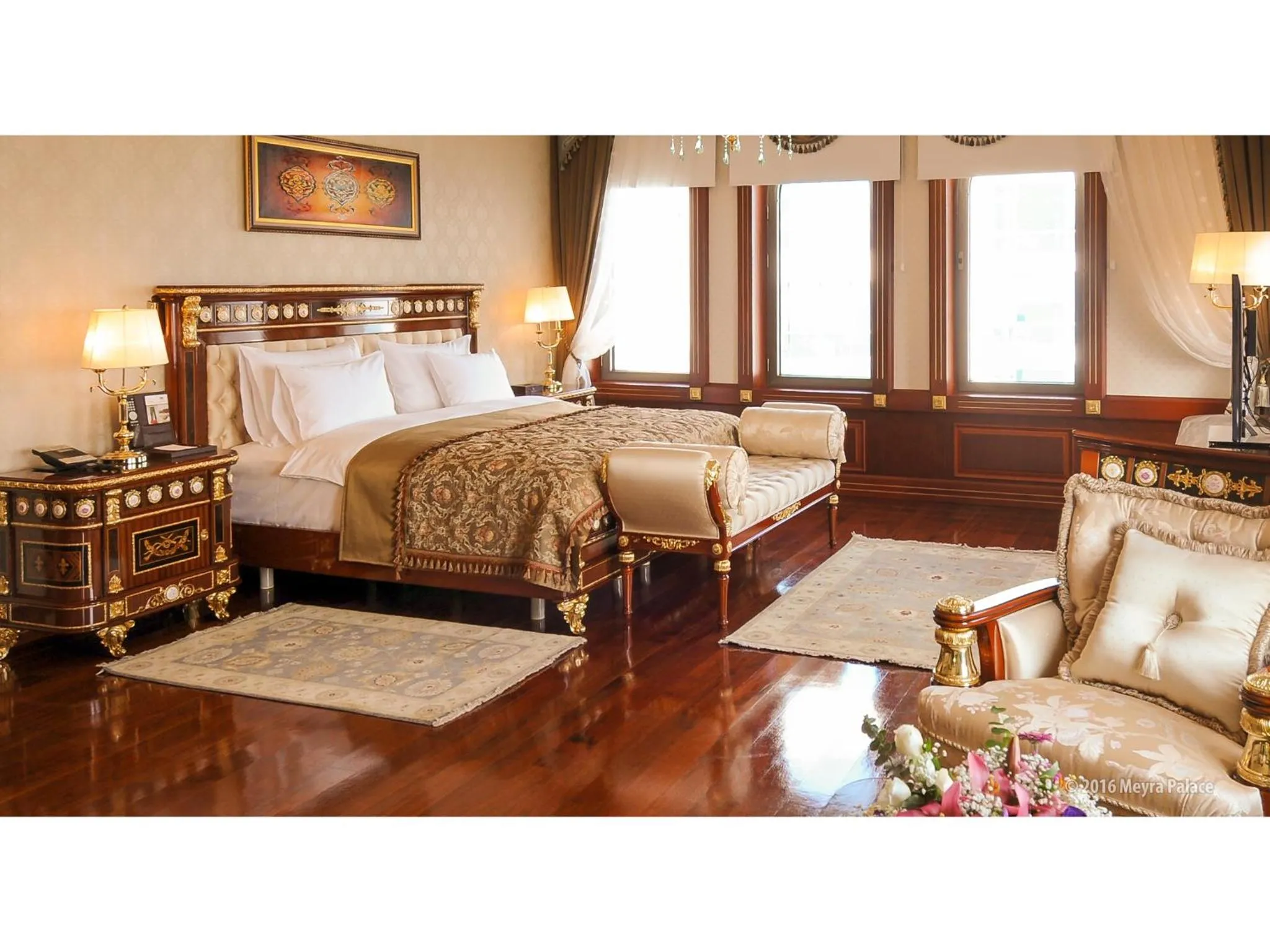 Photo of the whole room, Bed in Meyra Palace