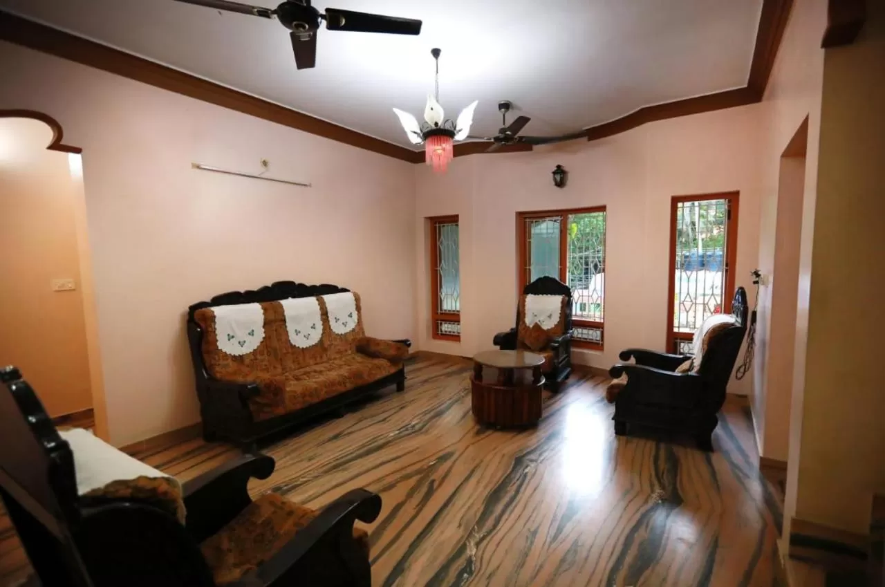 Seating area in Ideal Ayurvedic Resort Kovalam