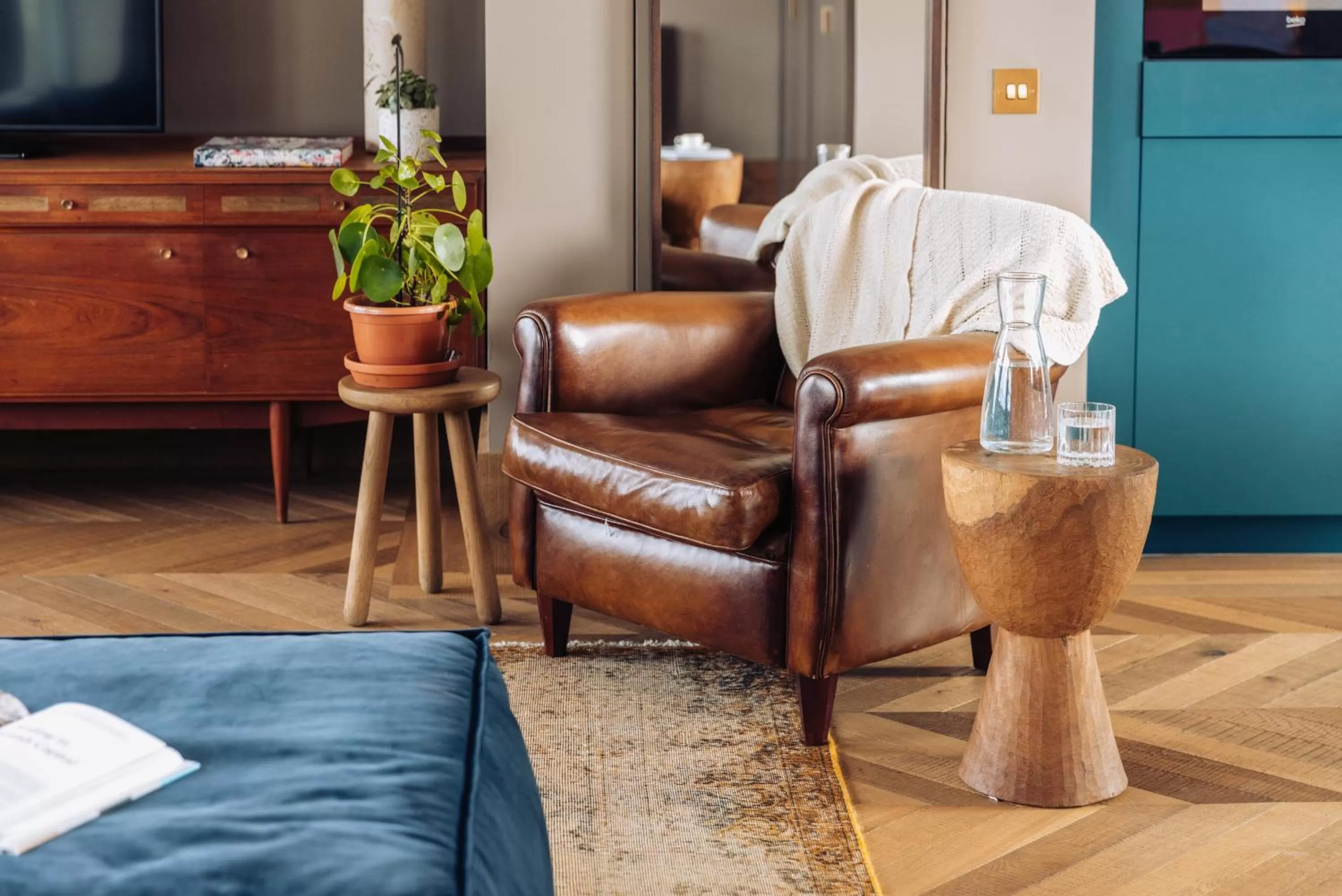 Living room in Native Manchester