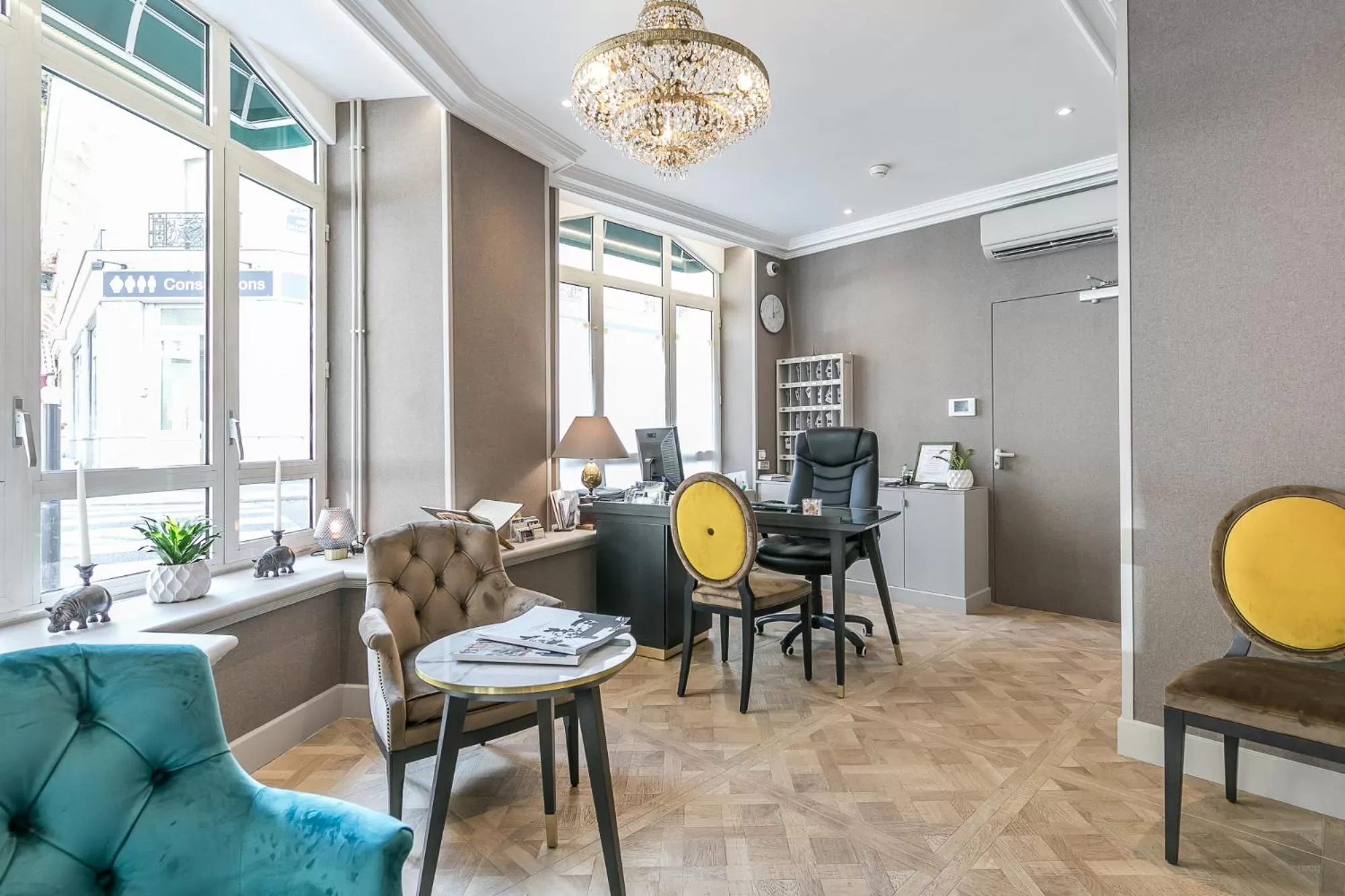 Lobby or reception in Hotel Saint Christophe