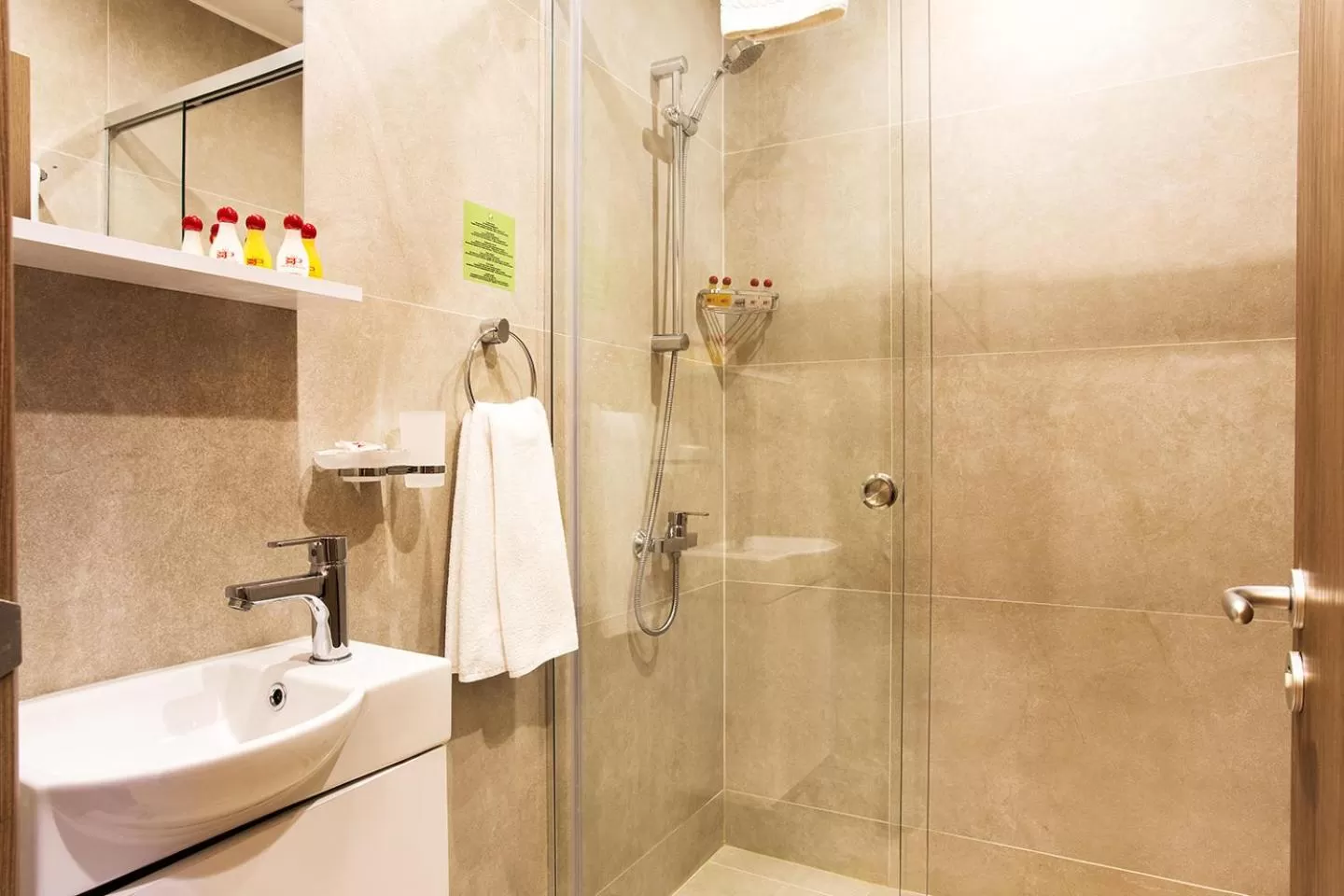 Shower in Sofia Place Hotel by HMG