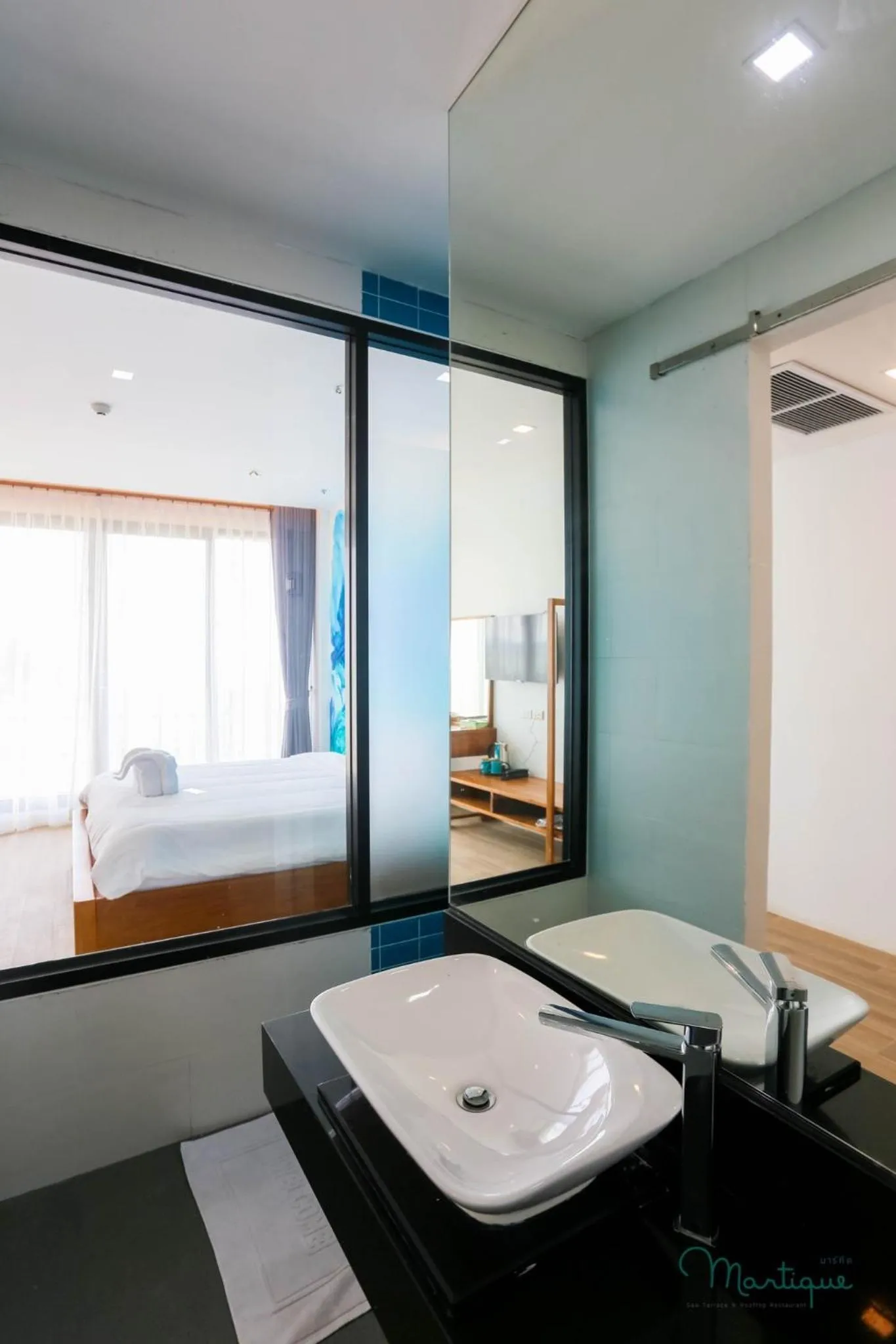 Bathroom, Bed in Tique Series Boutique Resort (SHA Extra Plus)