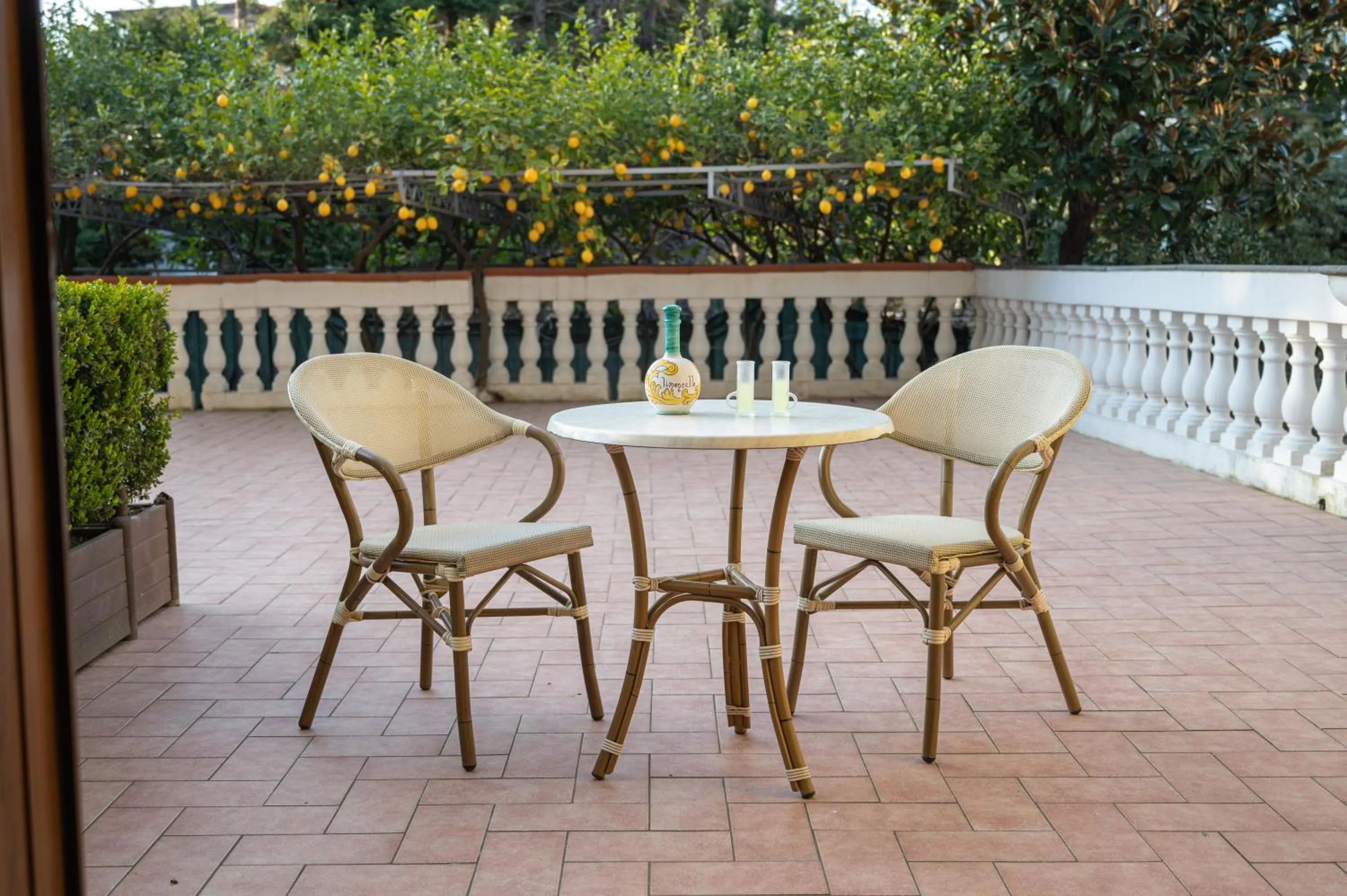 Balcony/Terrace in Villa Le Zagare Relais & SPA