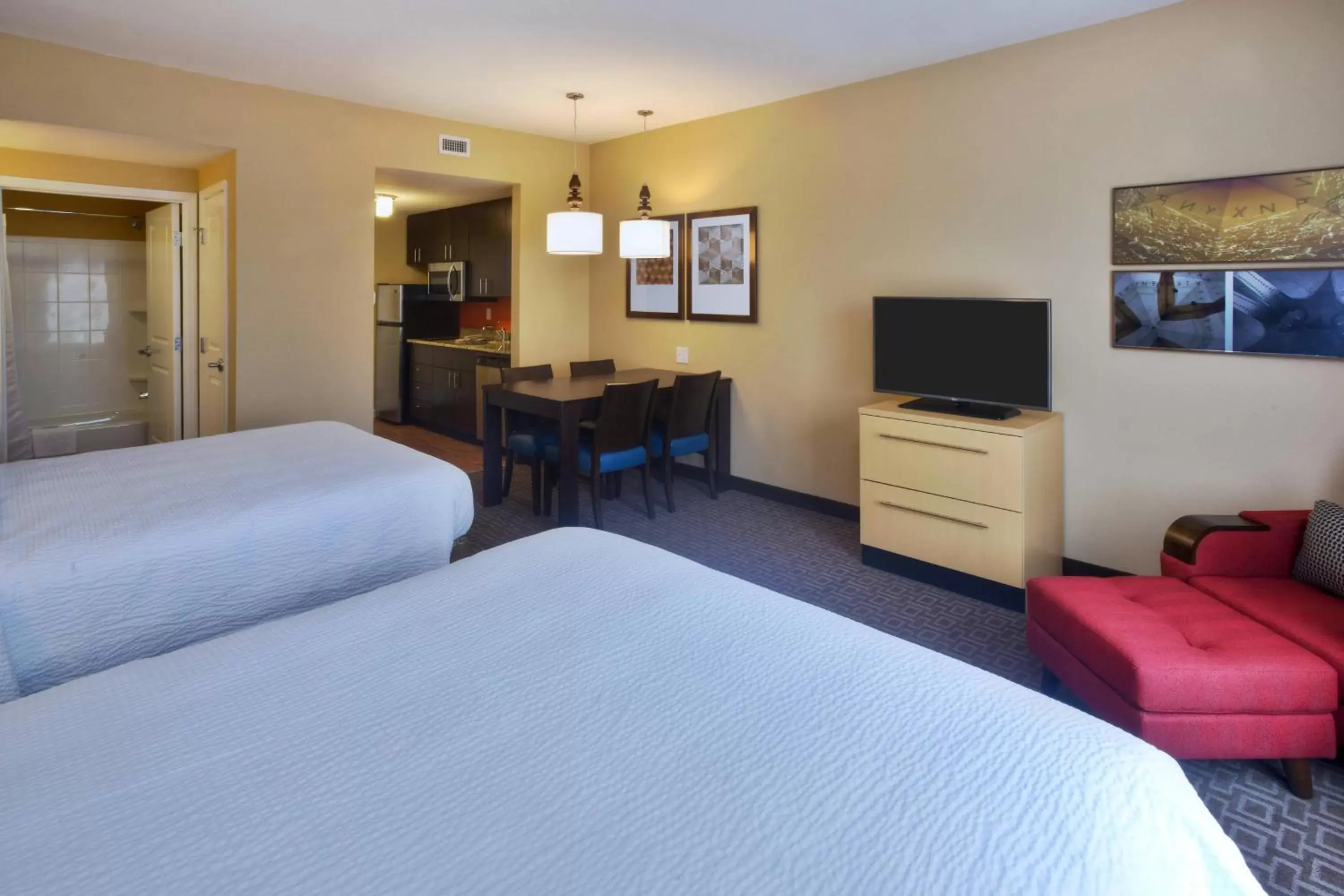Studio with Two Queen Beds - Hearing Accessible in TownePlace Suites by Marriott Franklin Cool Springs Studio with Two Queen Beds - Hearing Accessible in TownePlace Suites by Marriott Franklin Cool Springs