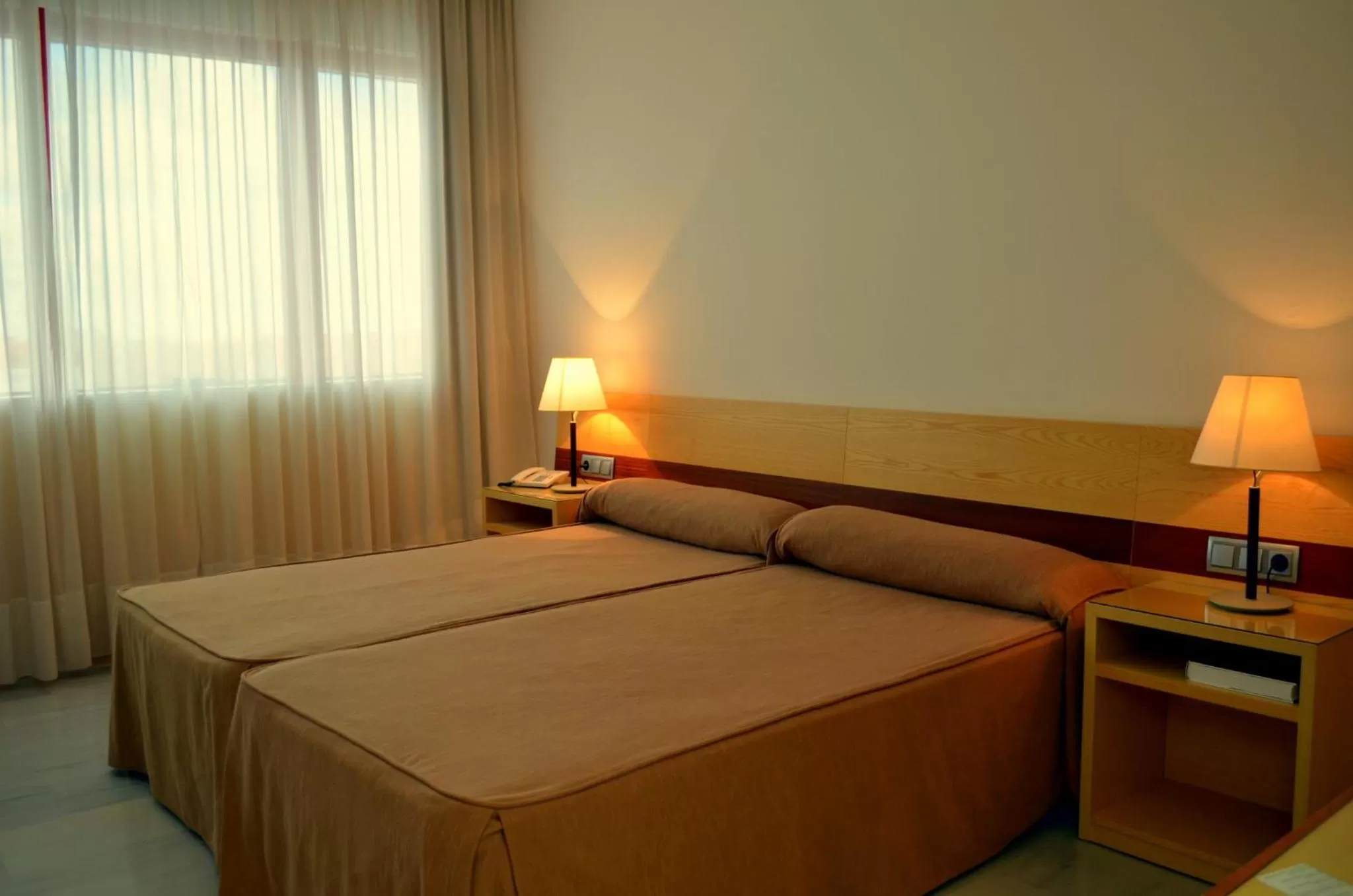 Bed in Hotel Mirador de Llerena