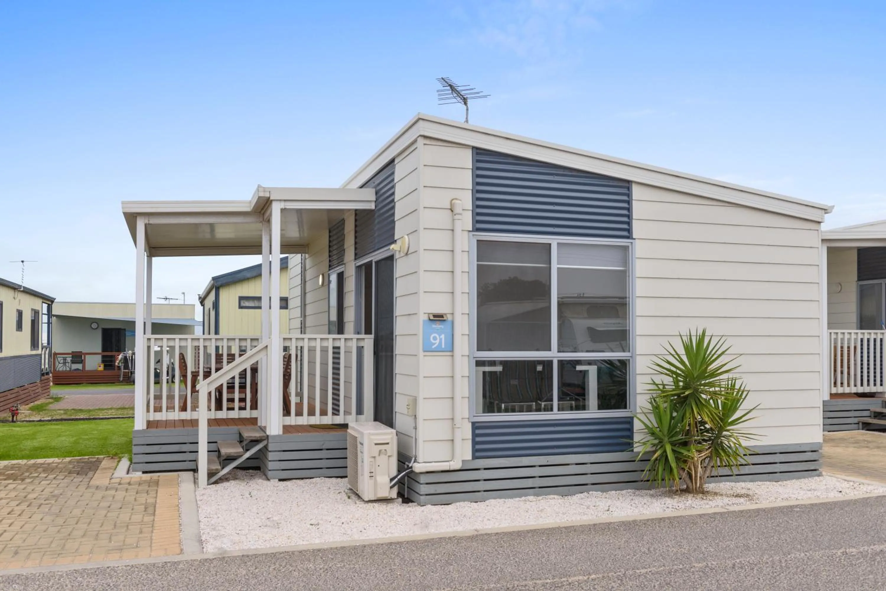 Deluxe Two-Bedroom Cabin - Sleeps 4 in Discovery Parks ? Adelaide Beachfront