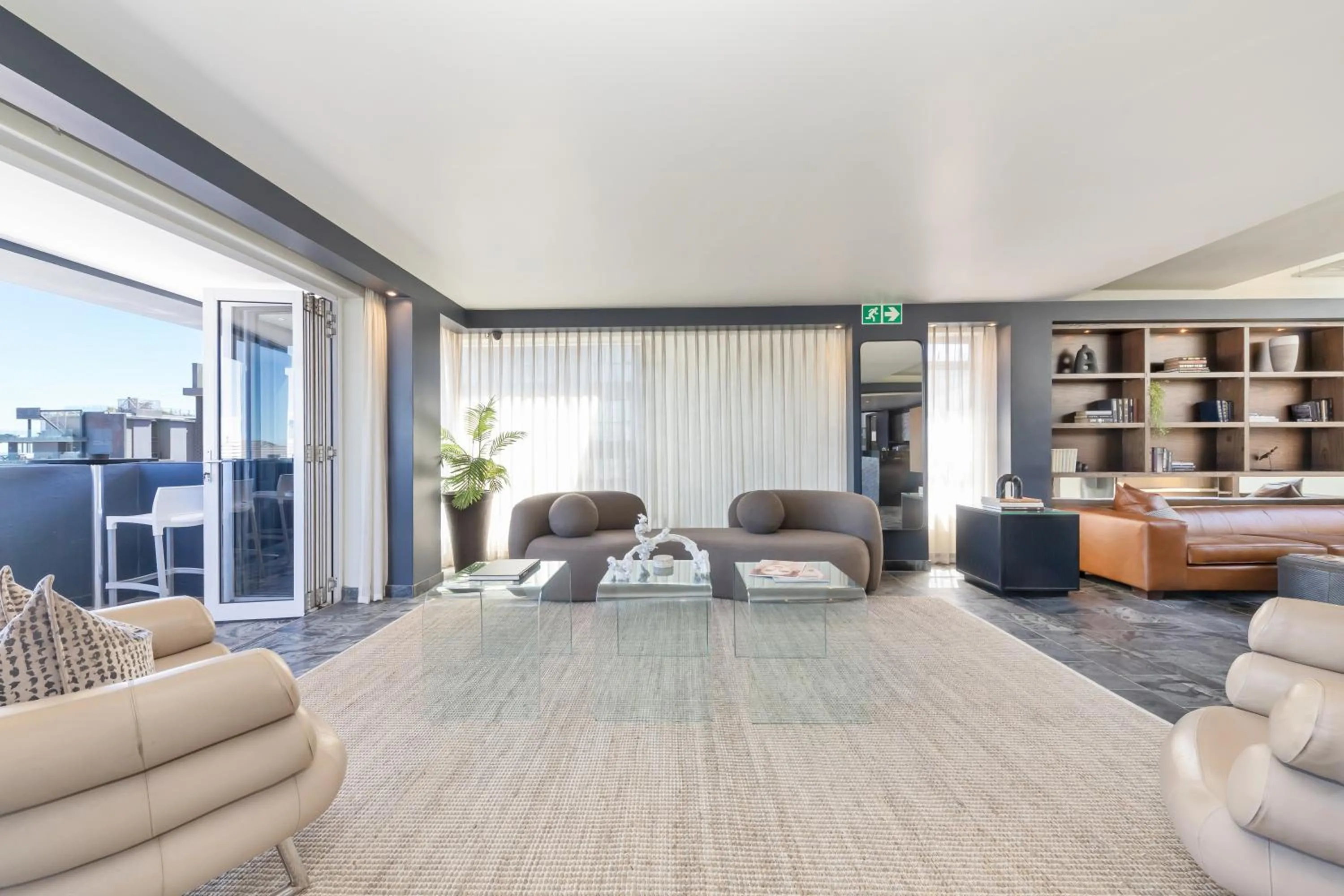 Living room in O on Kloof Boutique Hotel & Spa