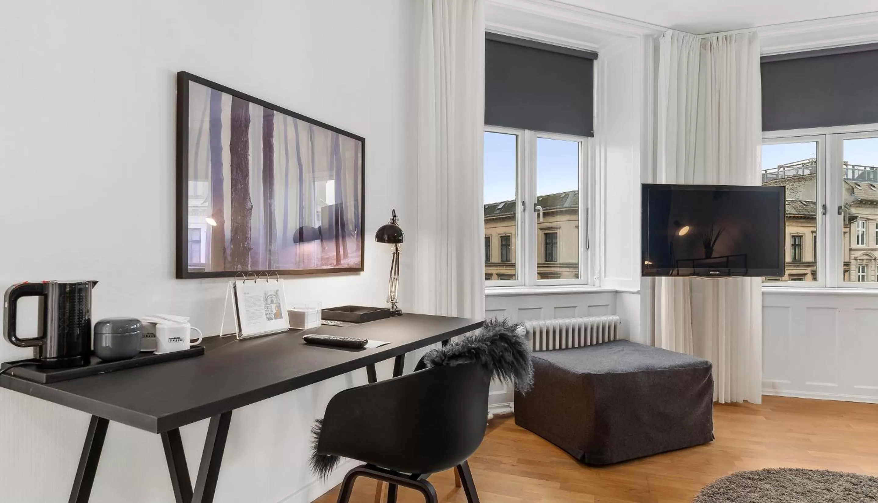 Decorative detail in Ibsens Hotel