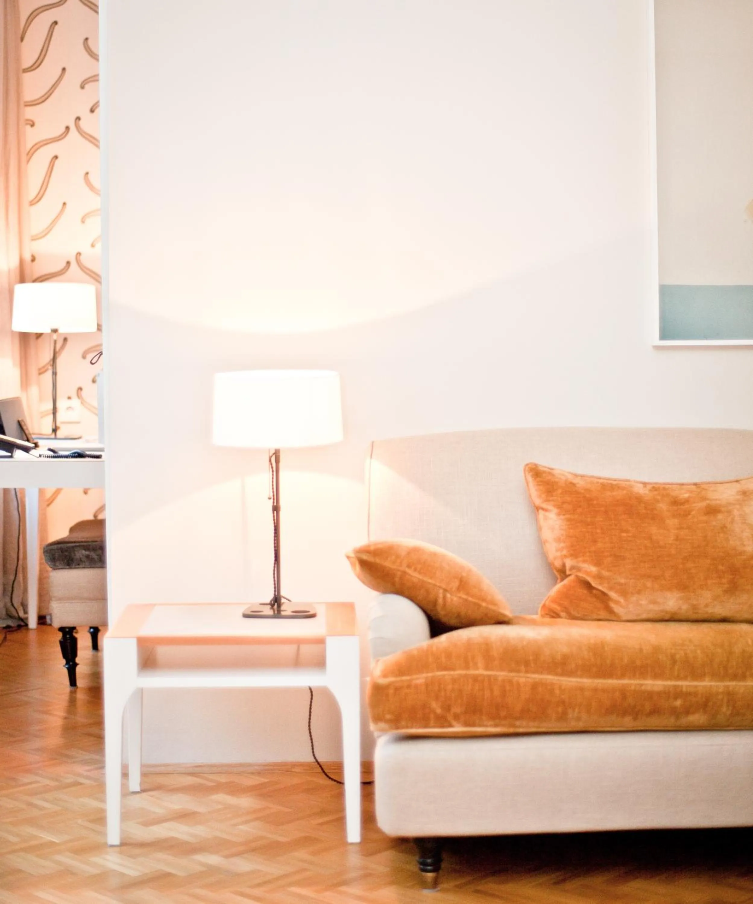 Living room in CORTIINA Hotel