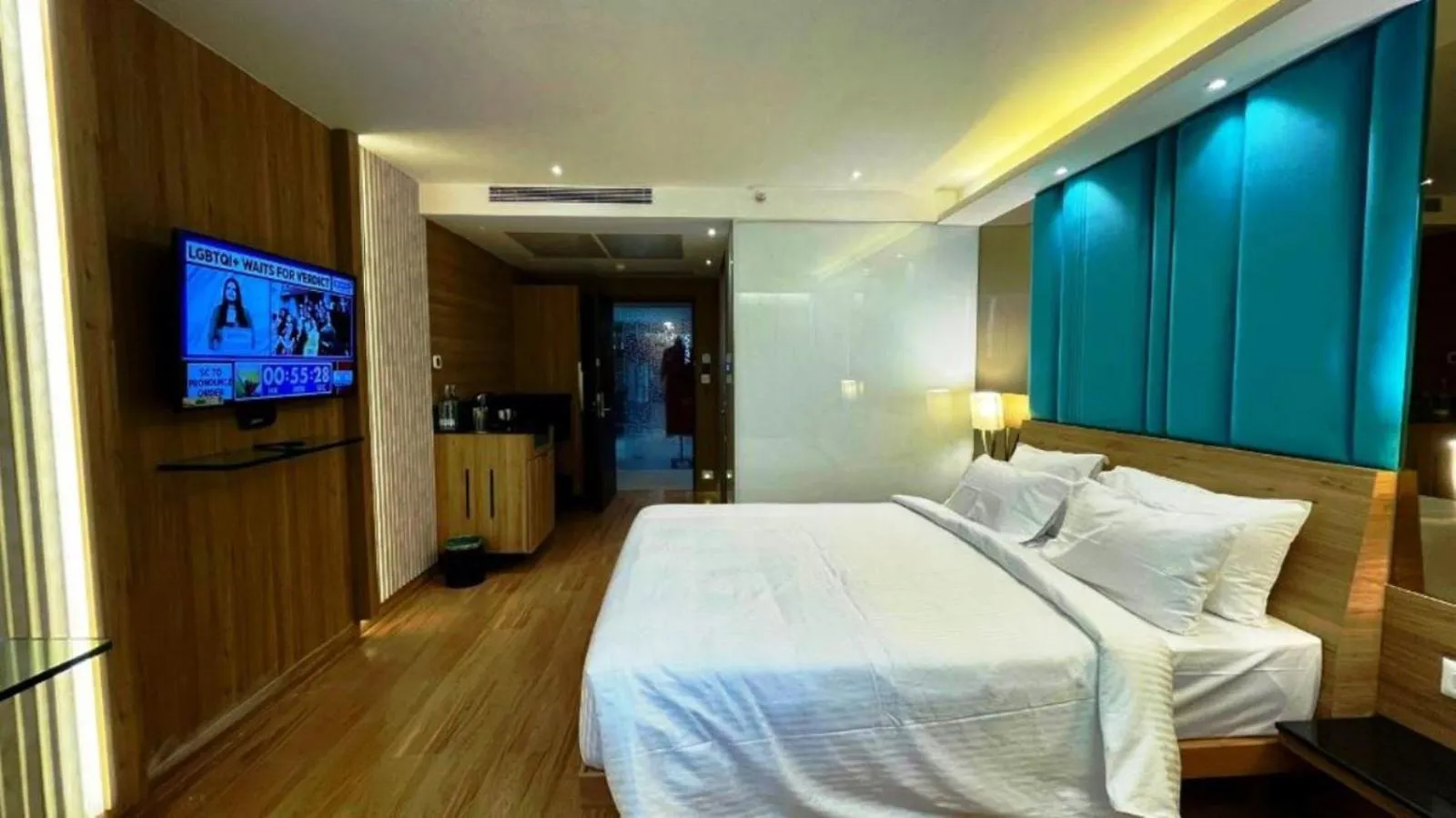 Bedroom, Bed in Roopa Elite