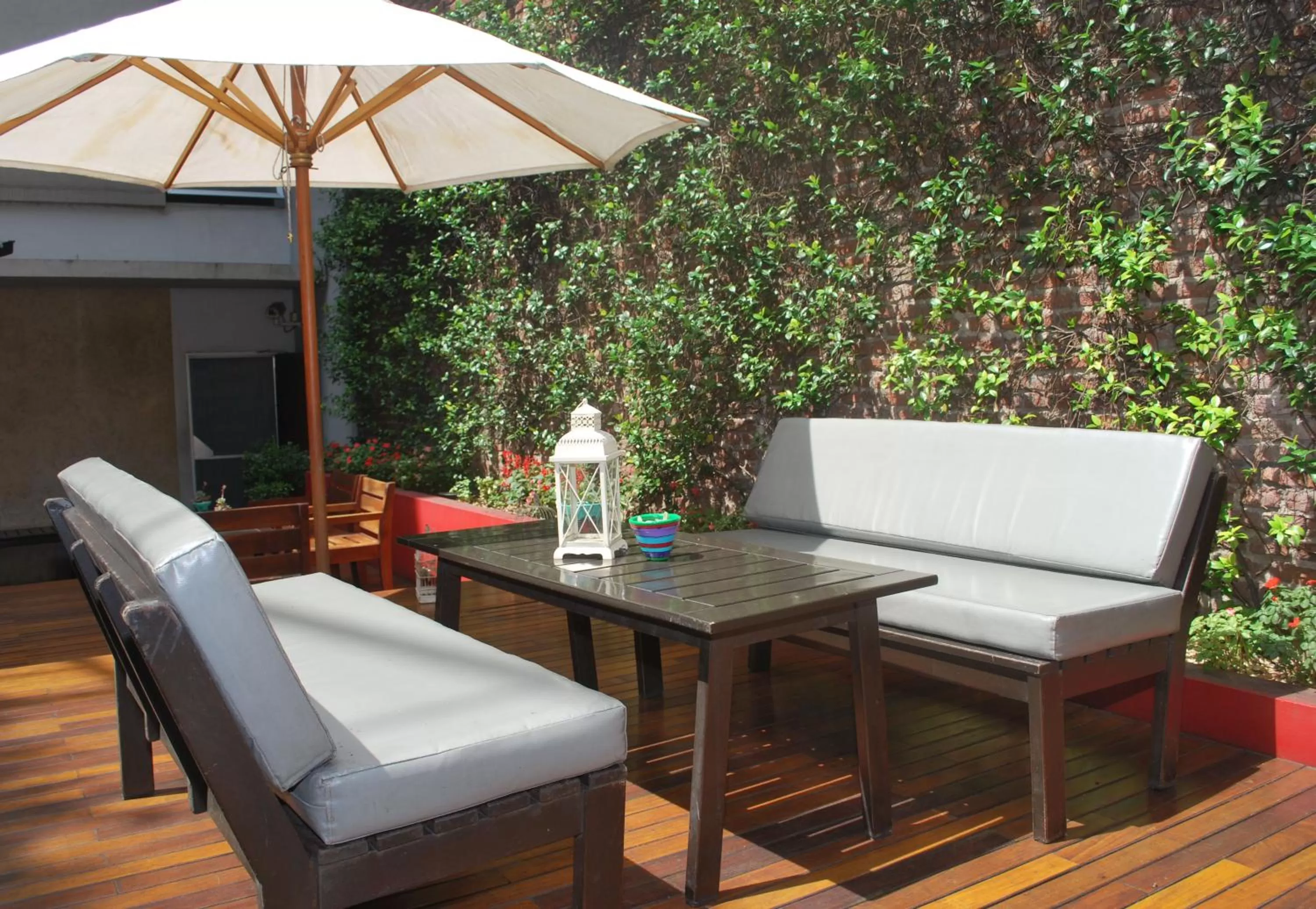 Patio in Ribera Sur Hotel