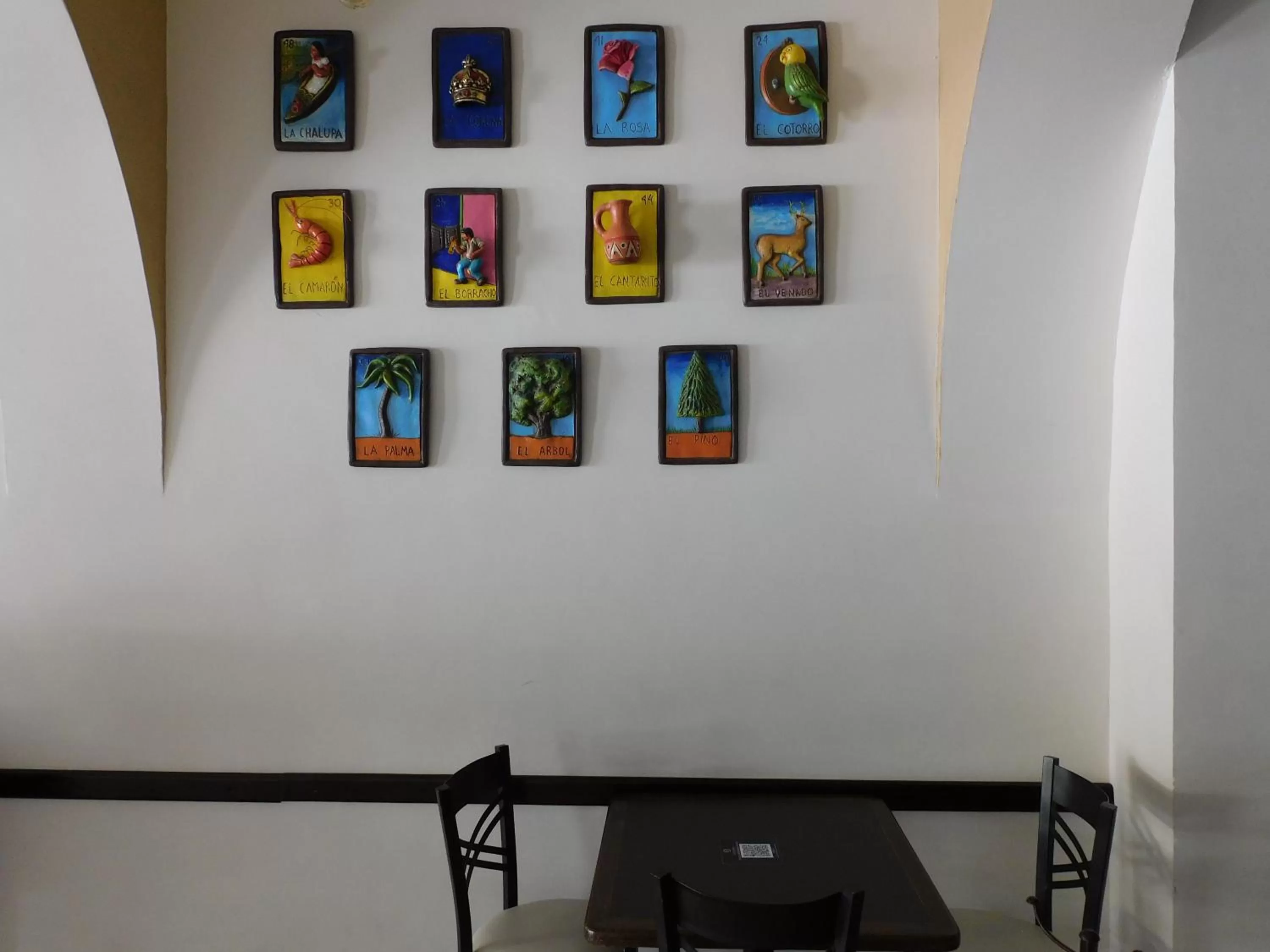 Decorative detail in Hotel Santa Rosa