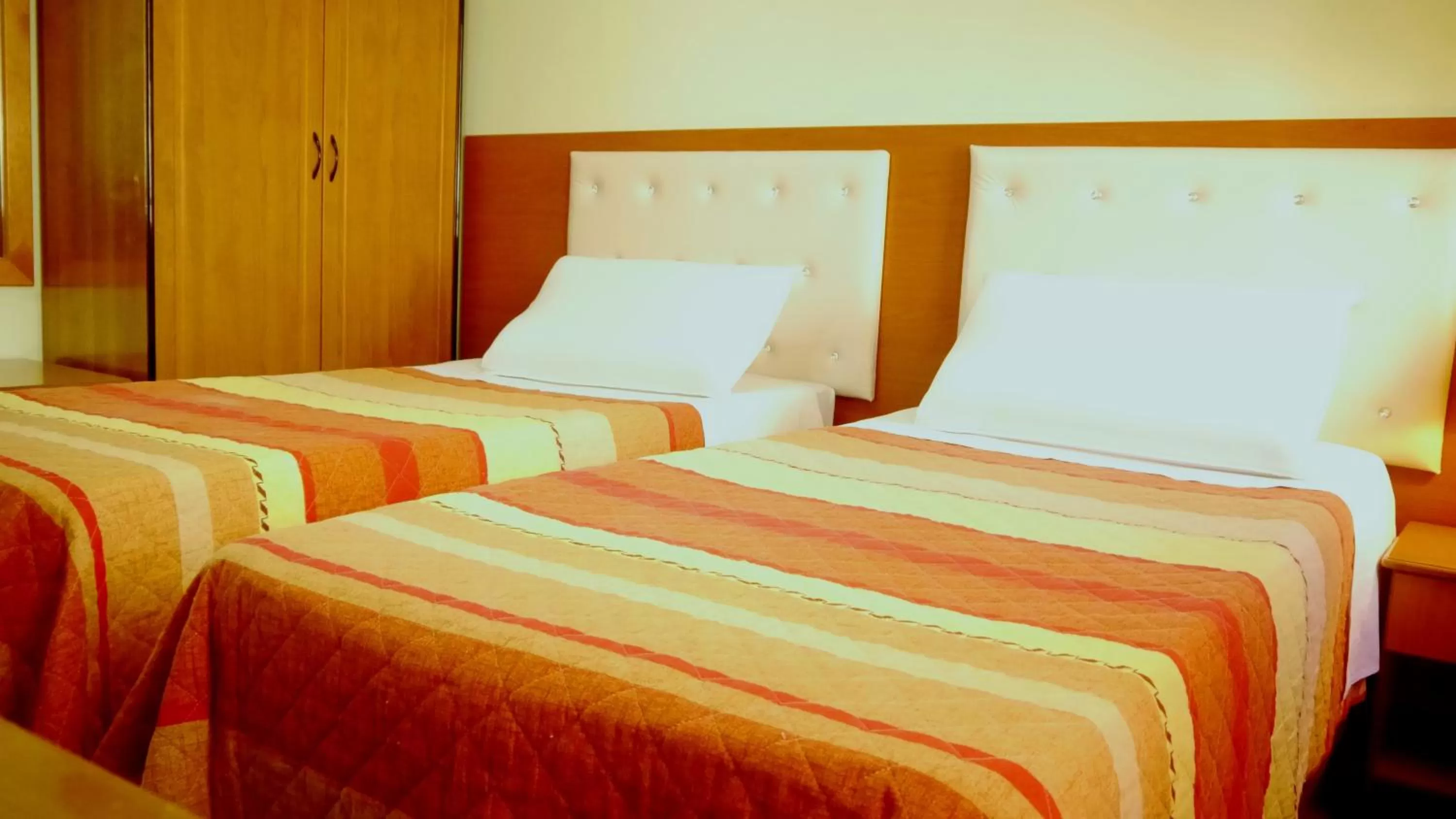 Bed in Kruja Hotel