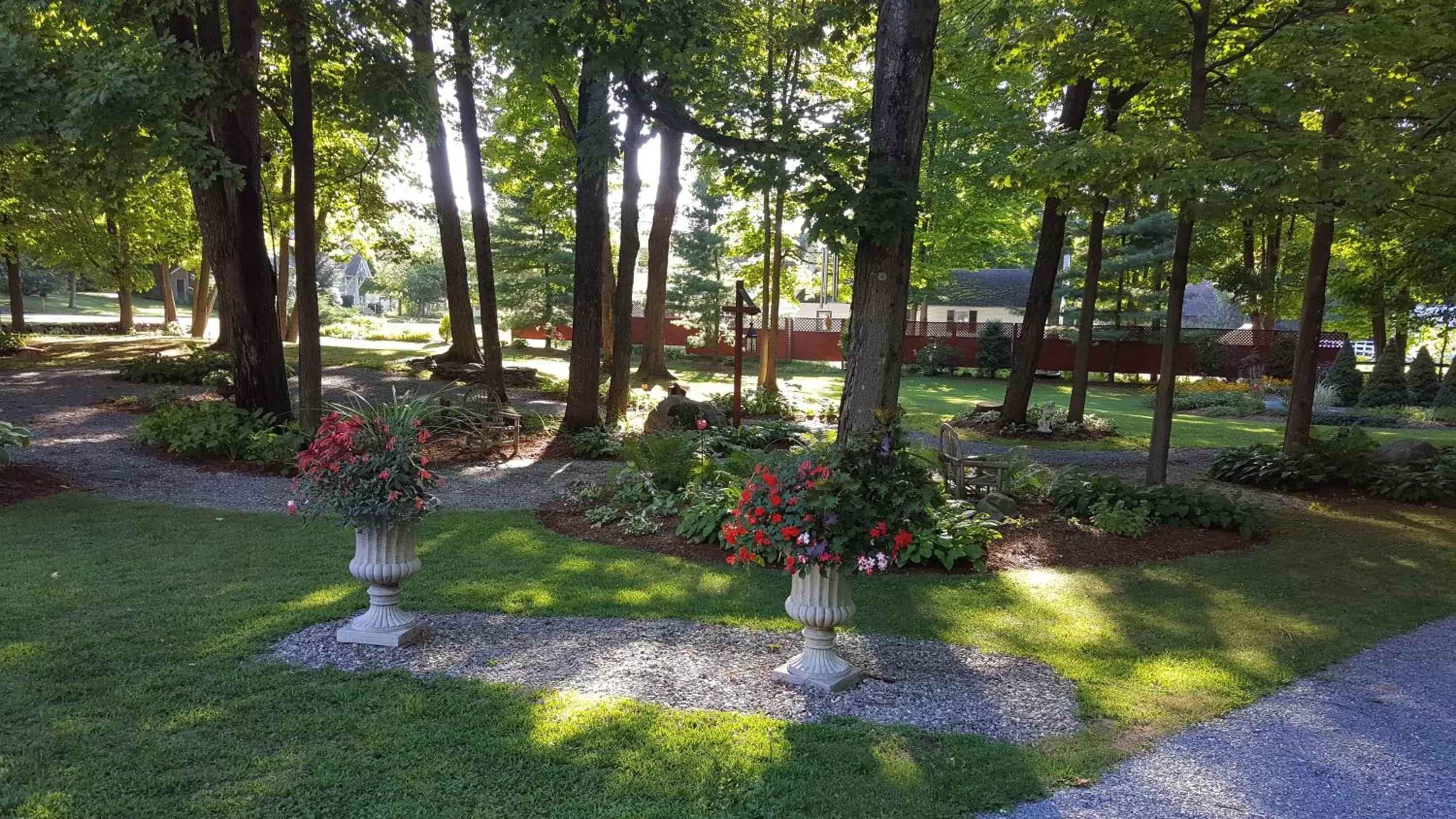 Garden in Waybury Inn