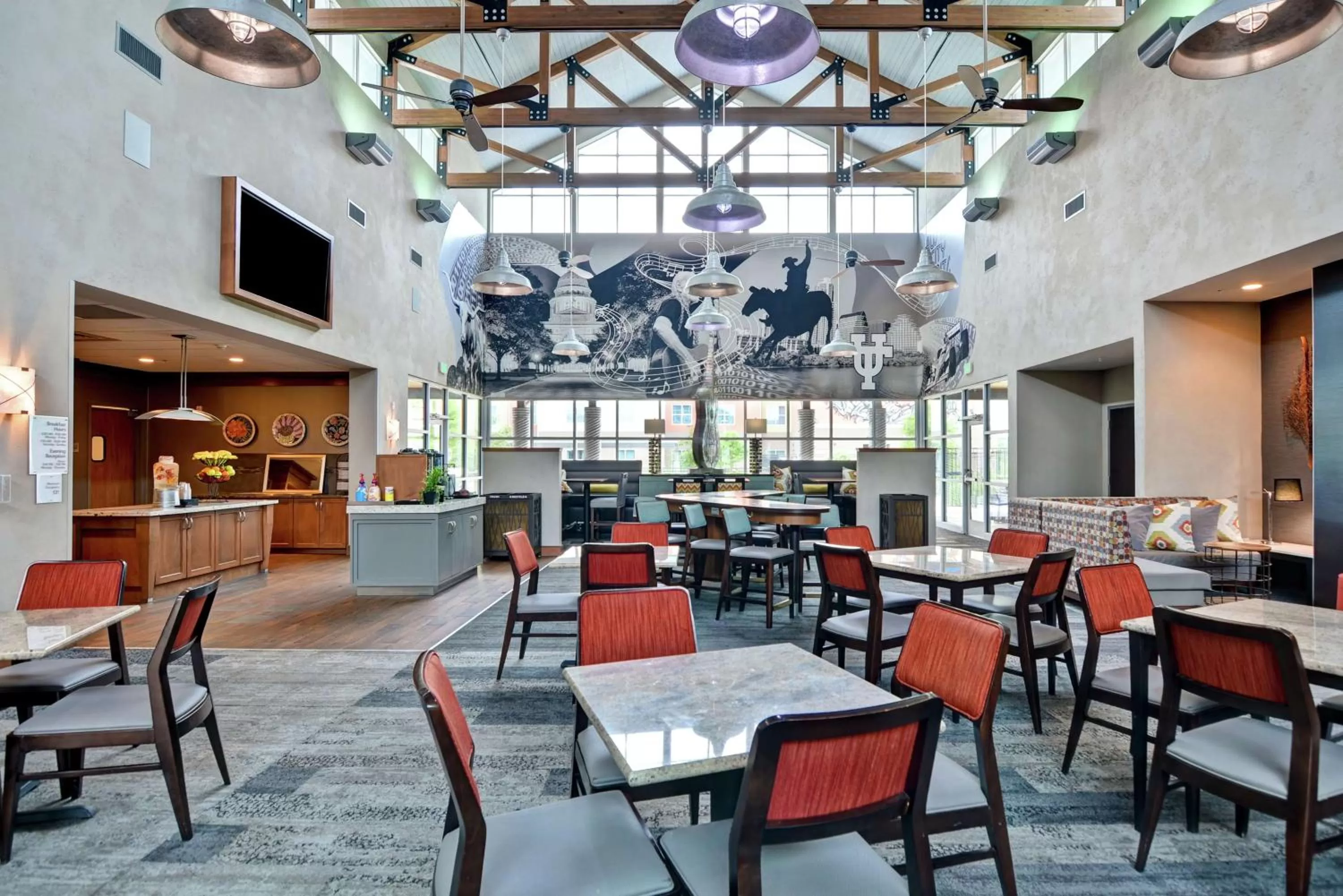 Breakfast in Homewood Suites TechRidge Parmer @ I-35