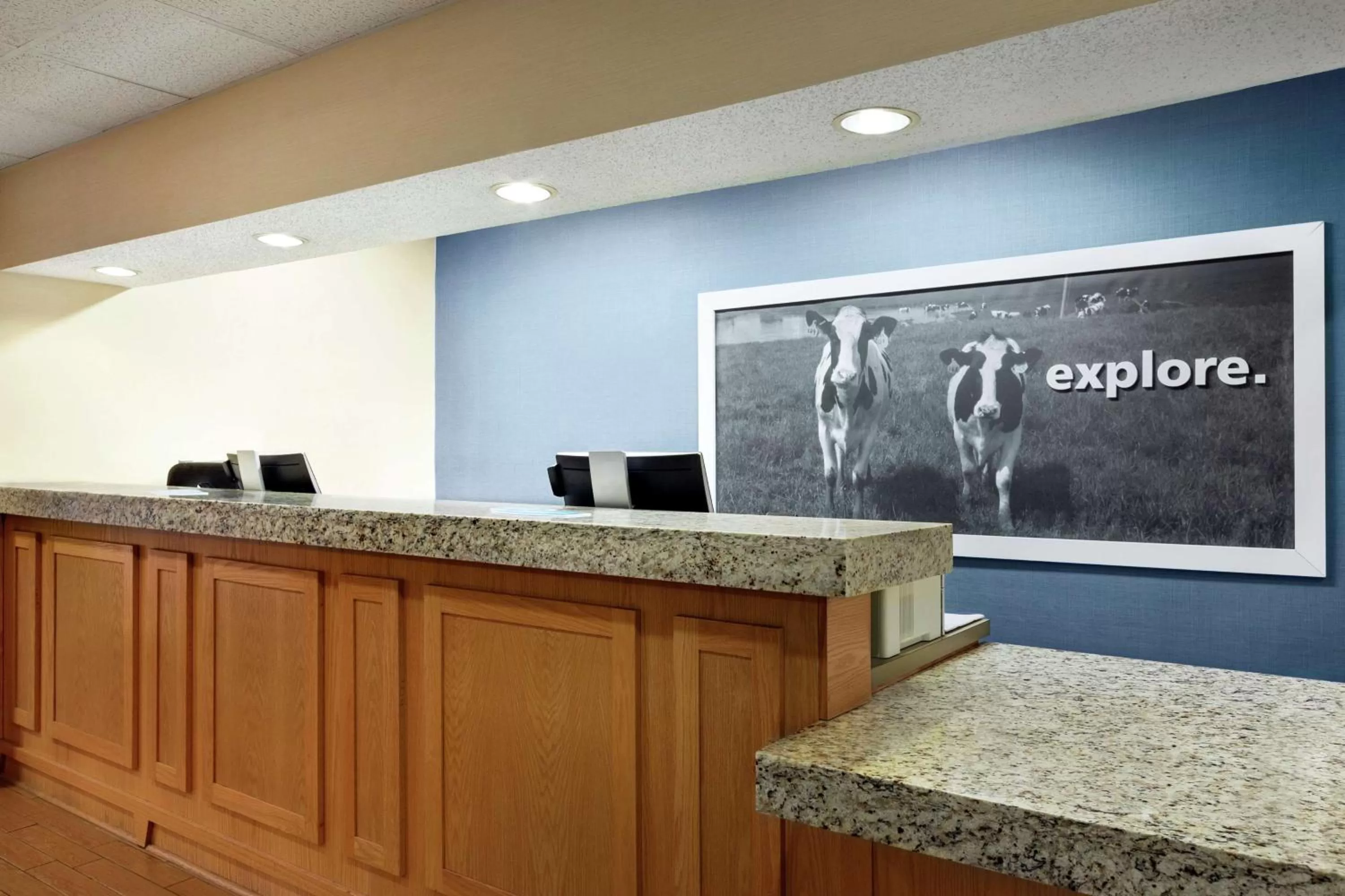 Lobby or reception in Hampton Inn Abilene