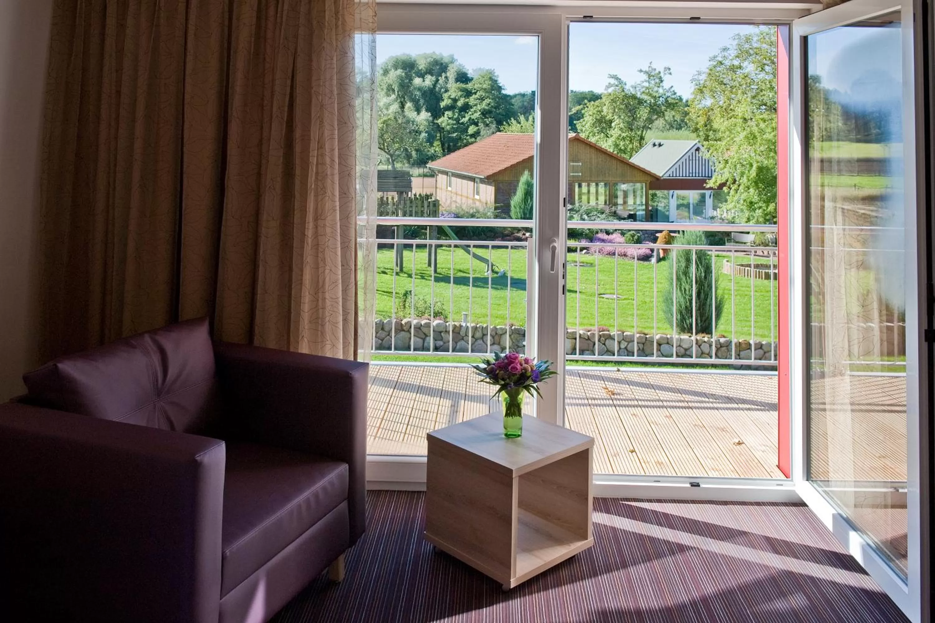 Garden in Stössels Hotel