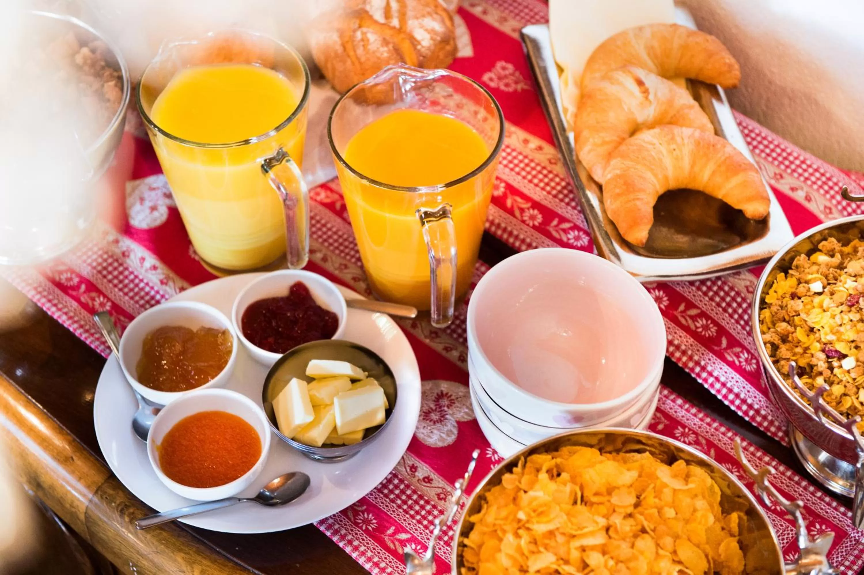 Breakfast in Hotel Marmotte