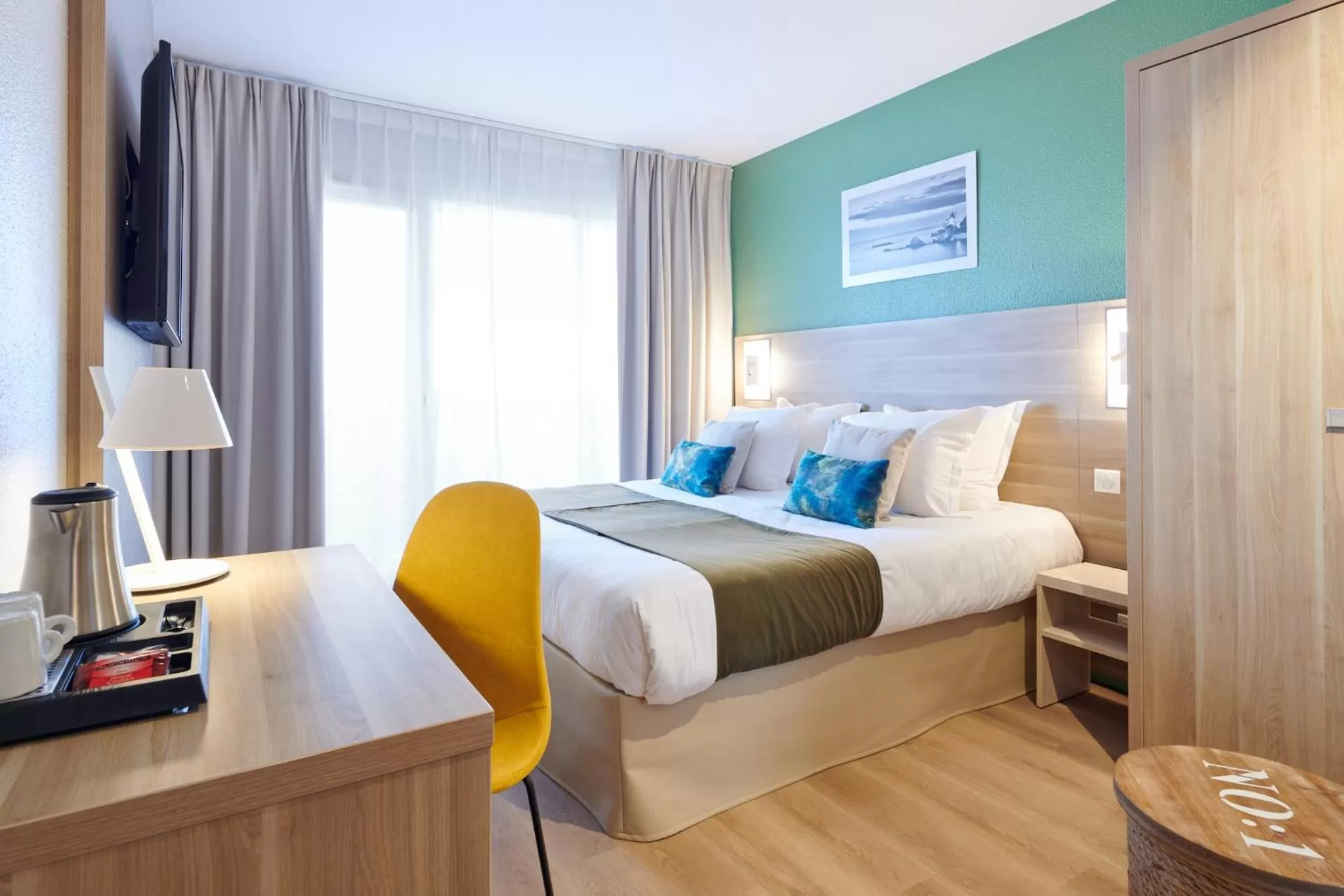 Bed in Les Terrasses d'Atlanthal