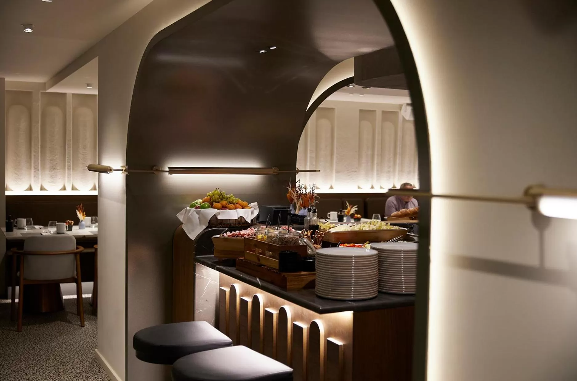 Breakfast in Teight Hotel