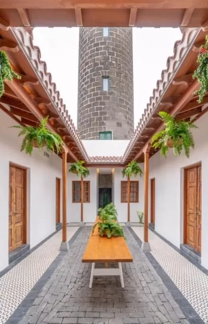 Decorative detail in Lighthouse on La Palma Island