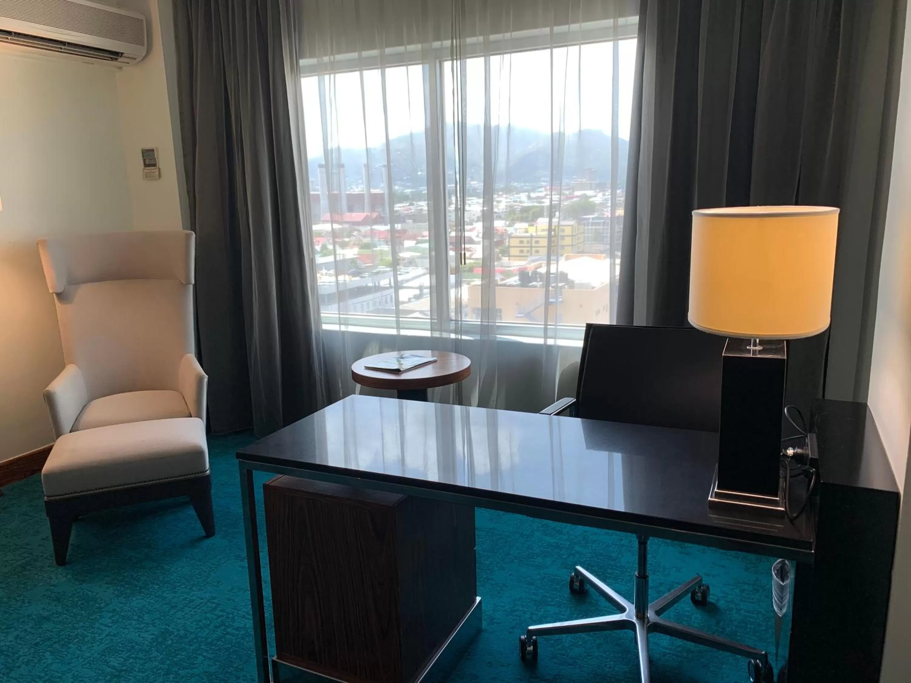 Seating area in Radisson Hotel Trinidad