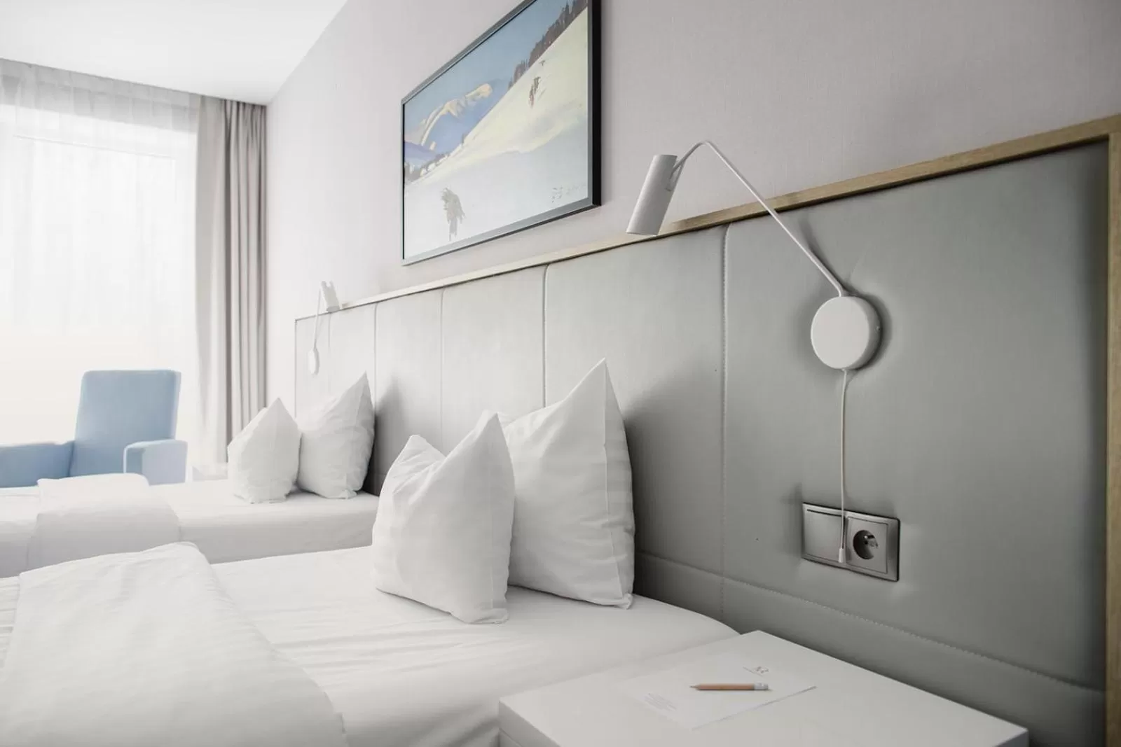 Bed in Magnus Resort