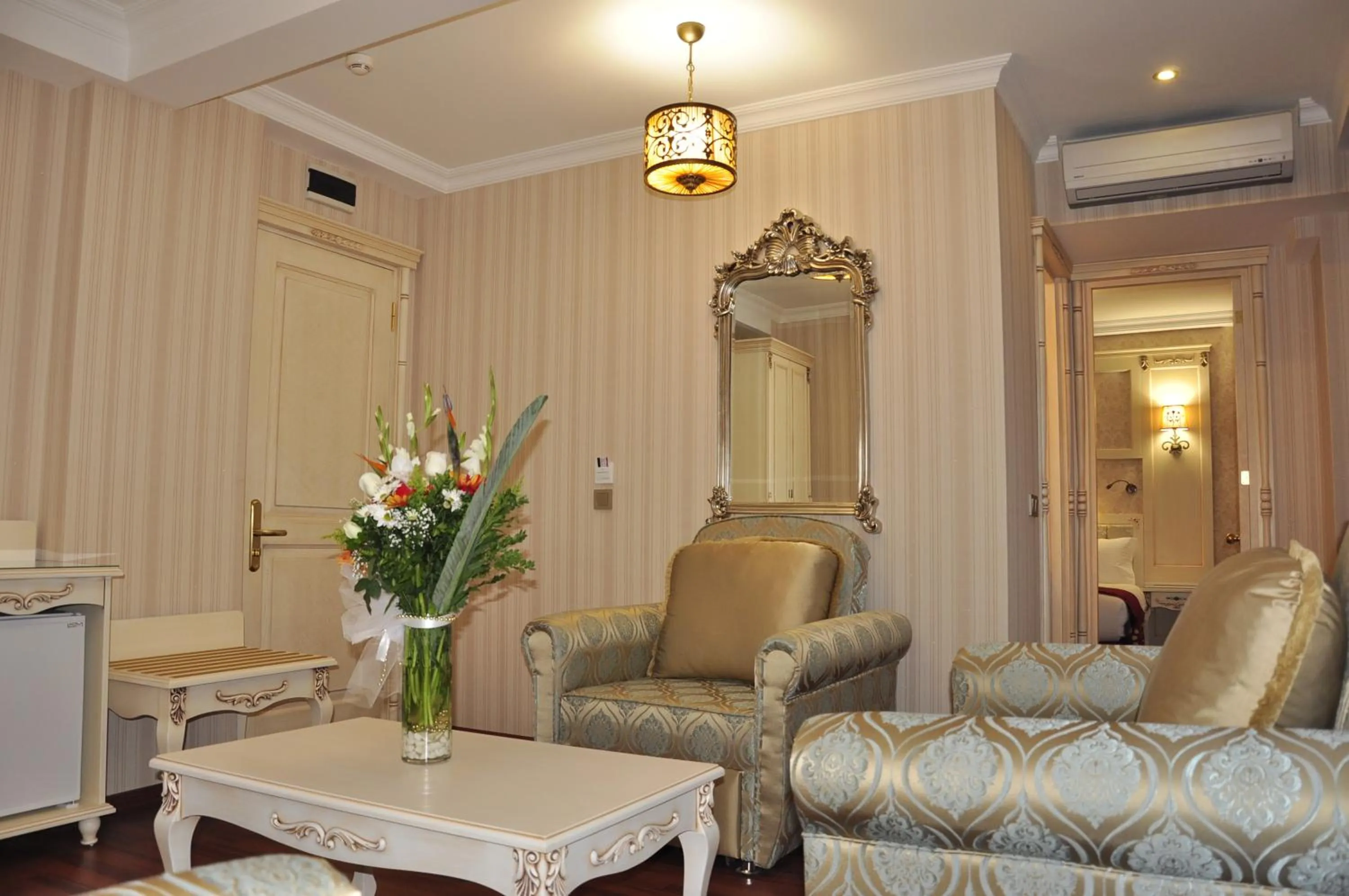 Living room in Muyan Suites