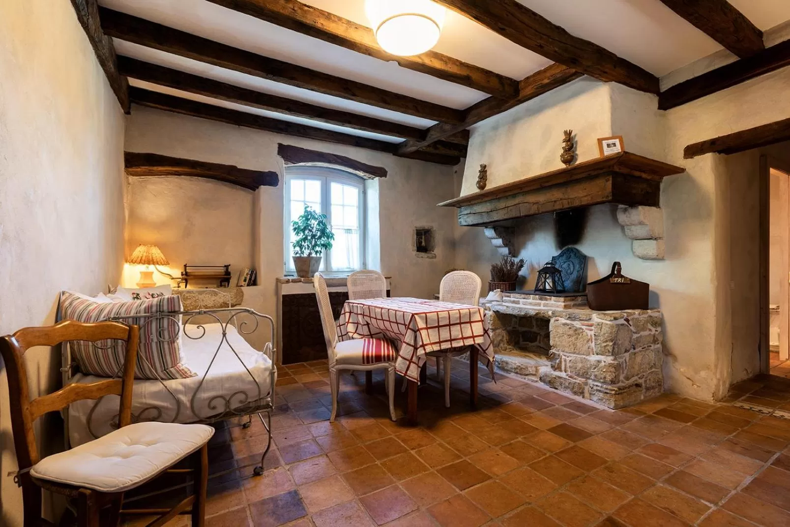 Living room in Domaine de Bassilour