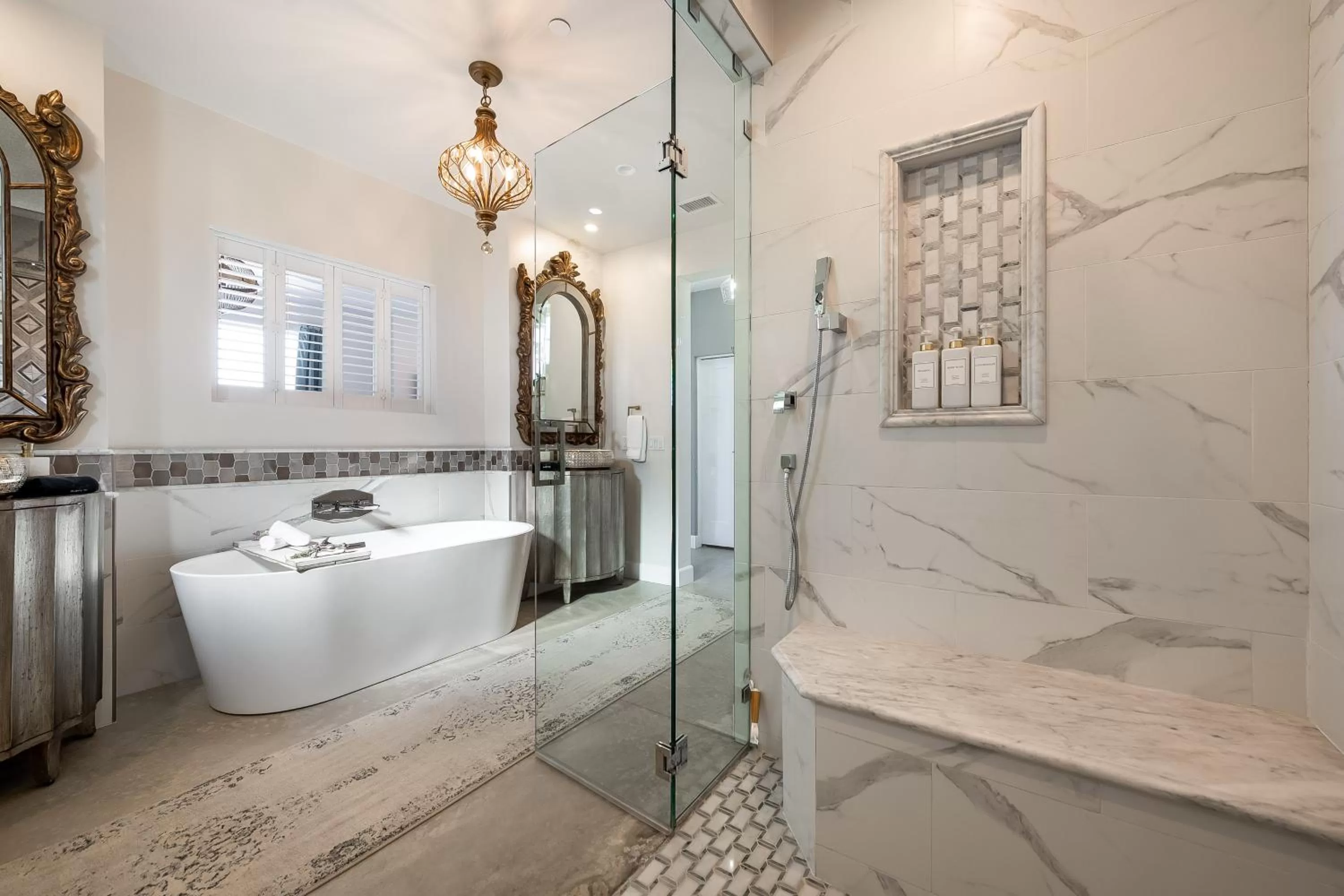 Shower in Domaine Chardonnay