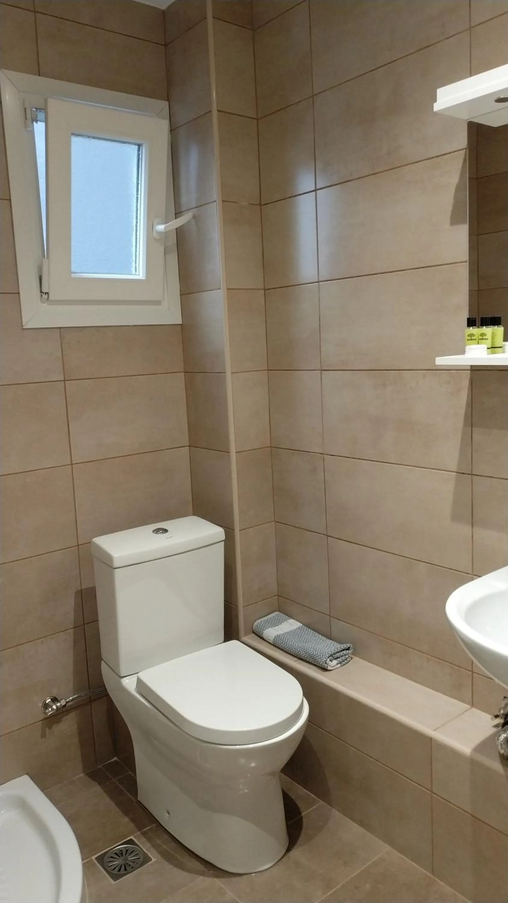 Shower in Ambrosia Suites