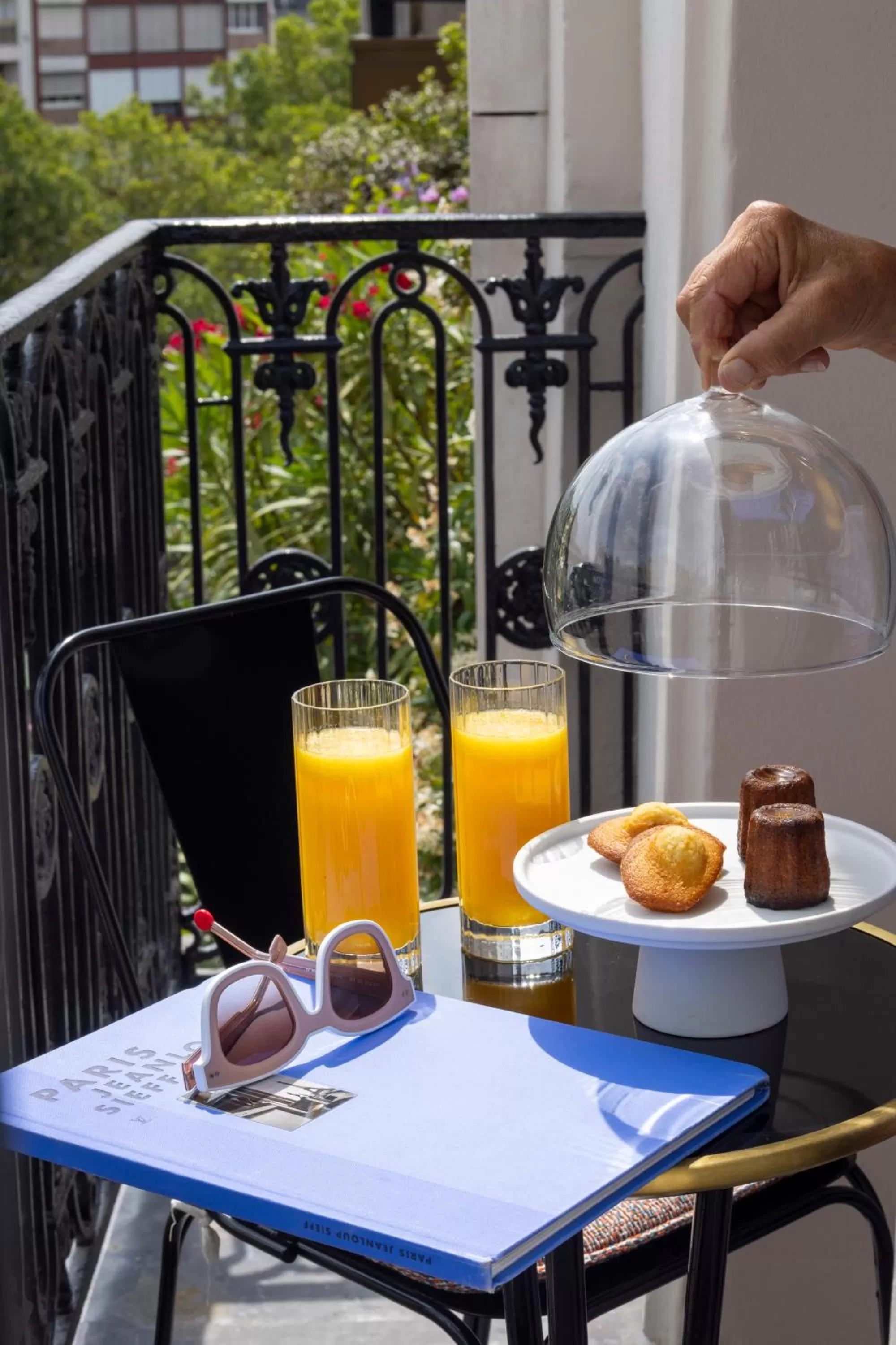Balcony/Terrace in Padam Hôtel