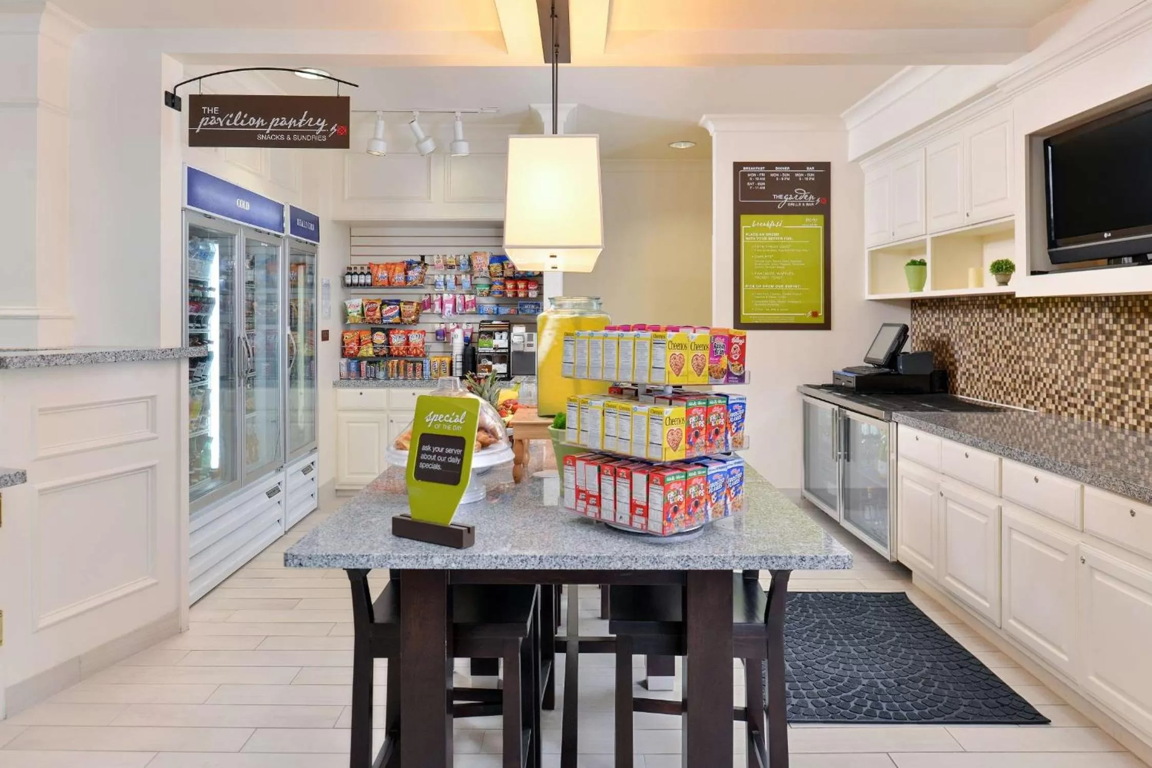 Restaurant/places to eat in Hilton Garden Inn Addison