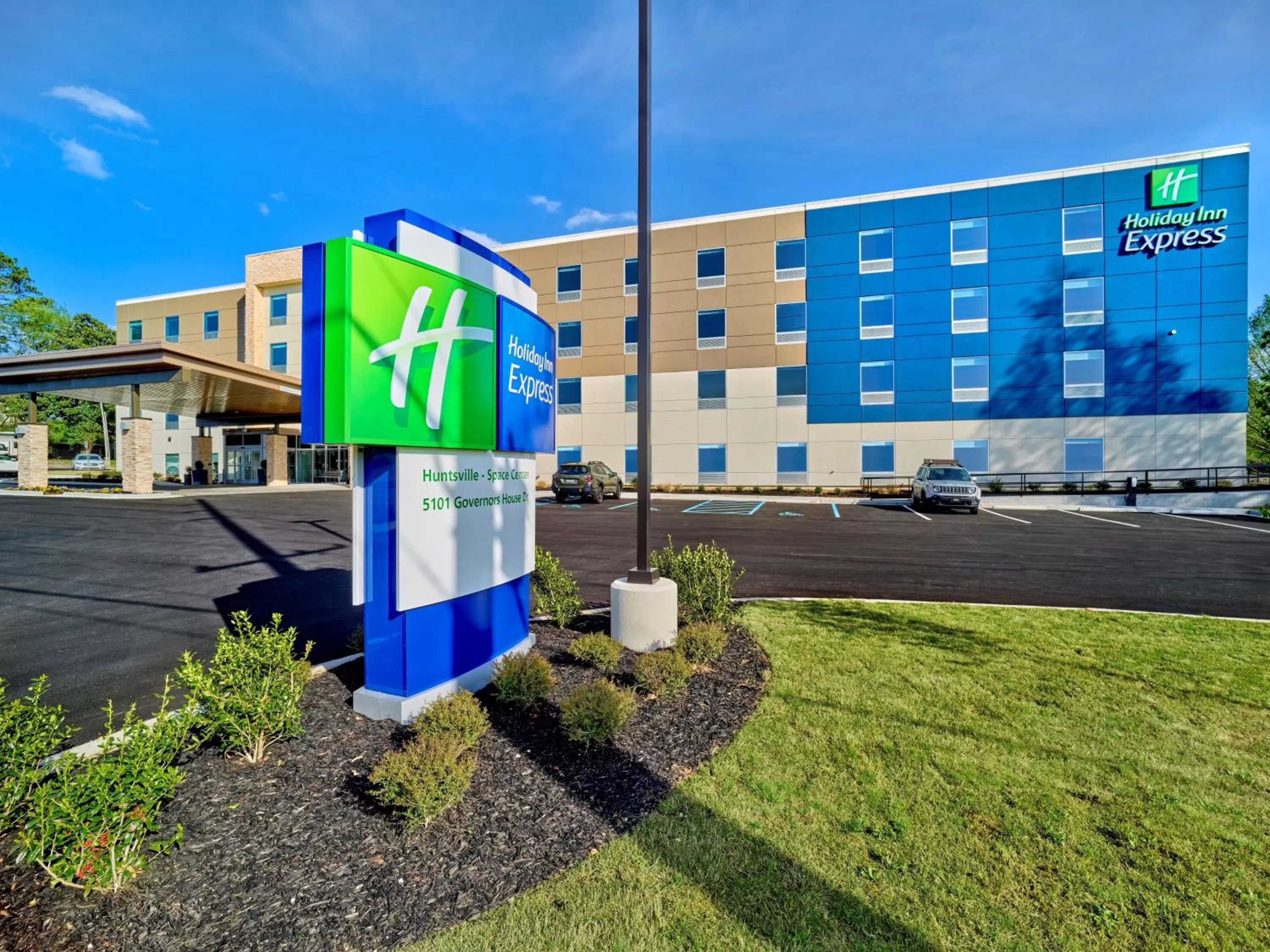 Property building in Holiday Inn Express - Huntsville Space Center by IHG