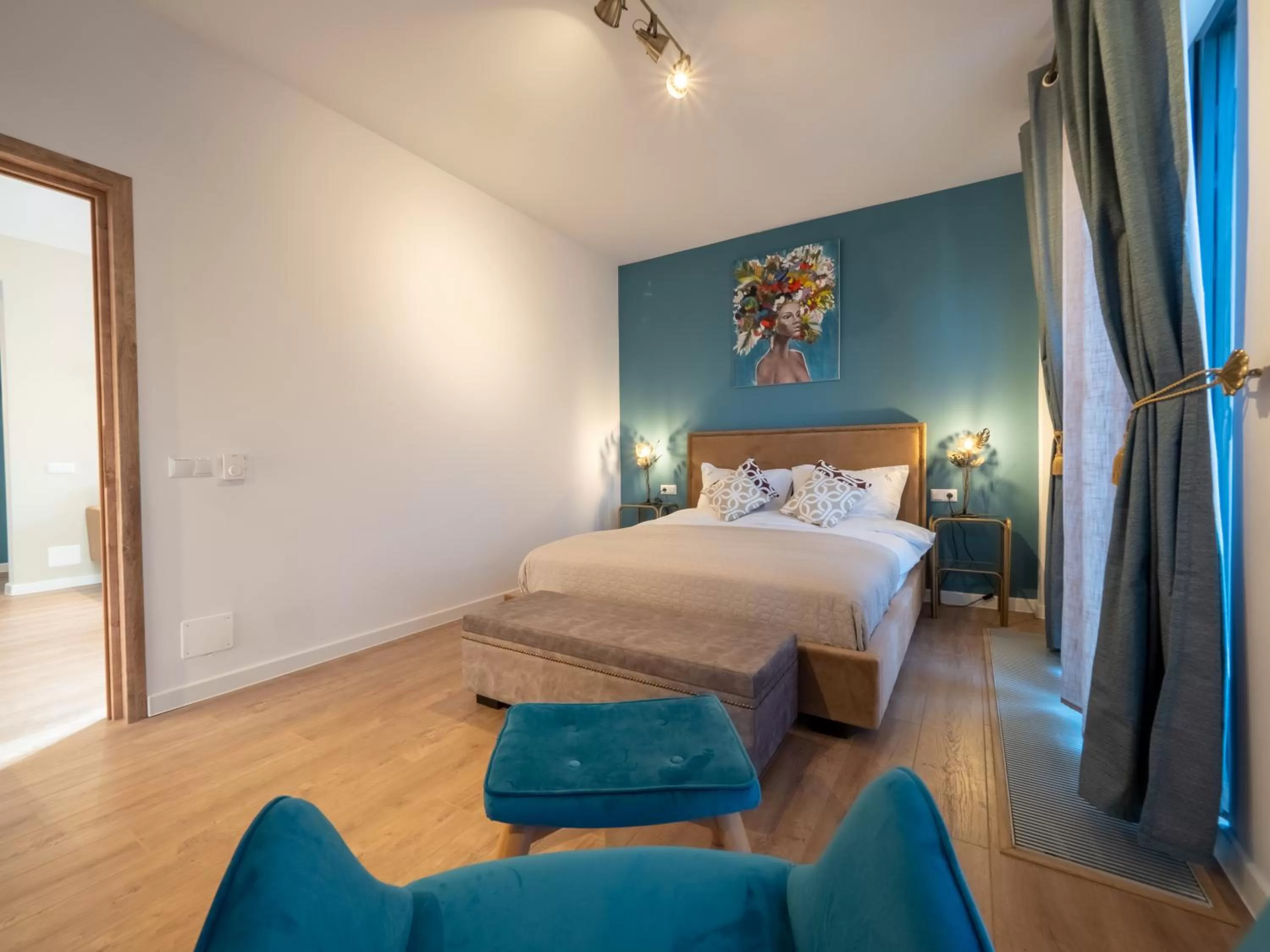 Bed in Signature Aparthotel - Boutique