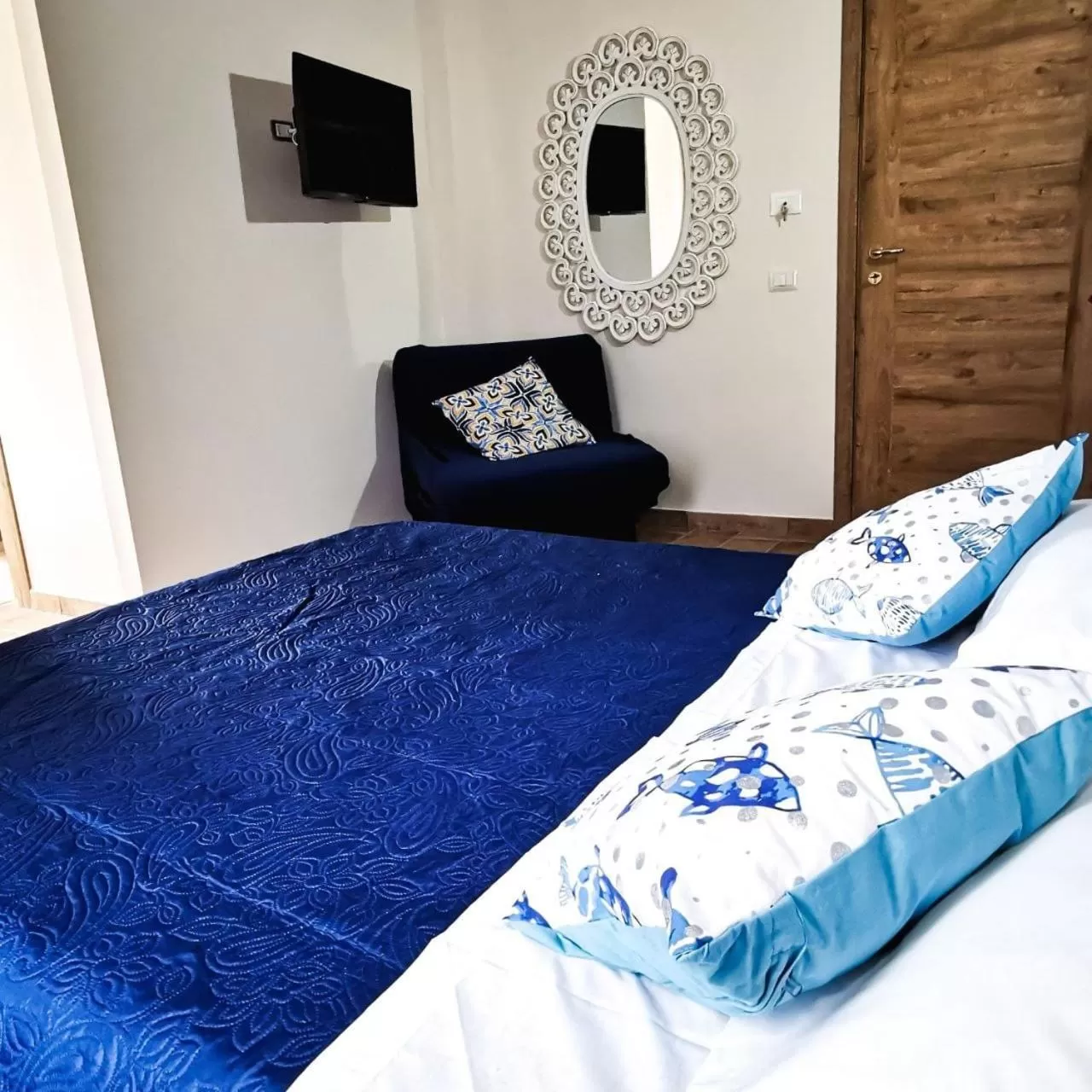 Photo of the whole room, Bed in Il Sentiero di Leano