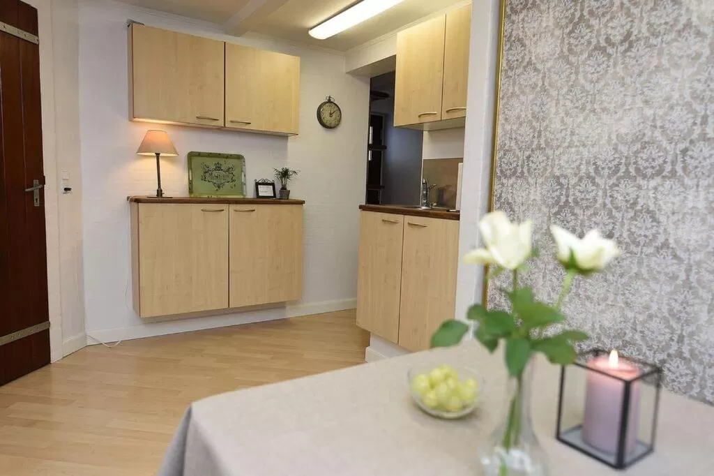 Kitchen or kitchenette in Løgstør B&B