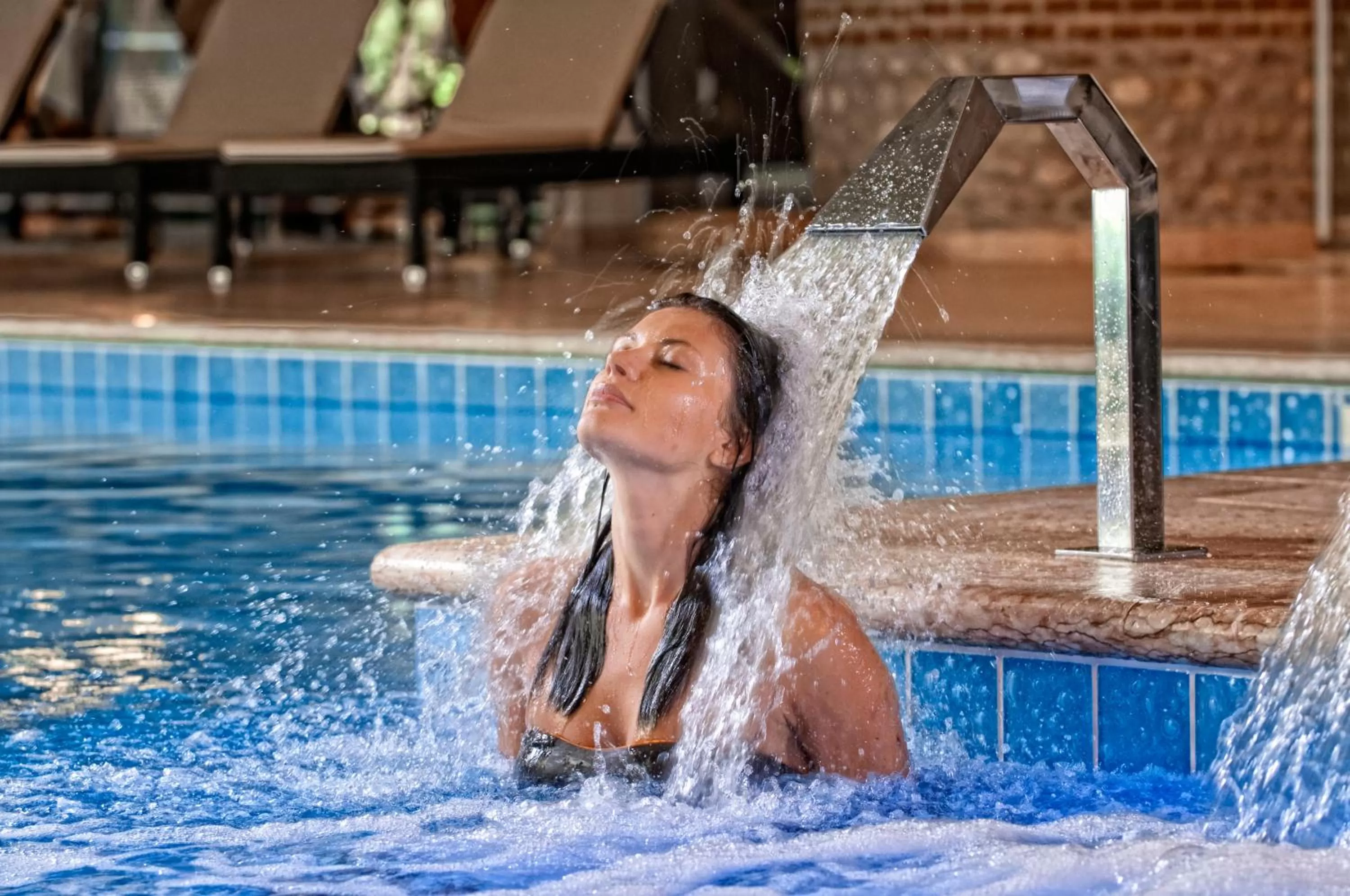 Spa and wellness centre/facilities in Hotel Veronesi La Torre