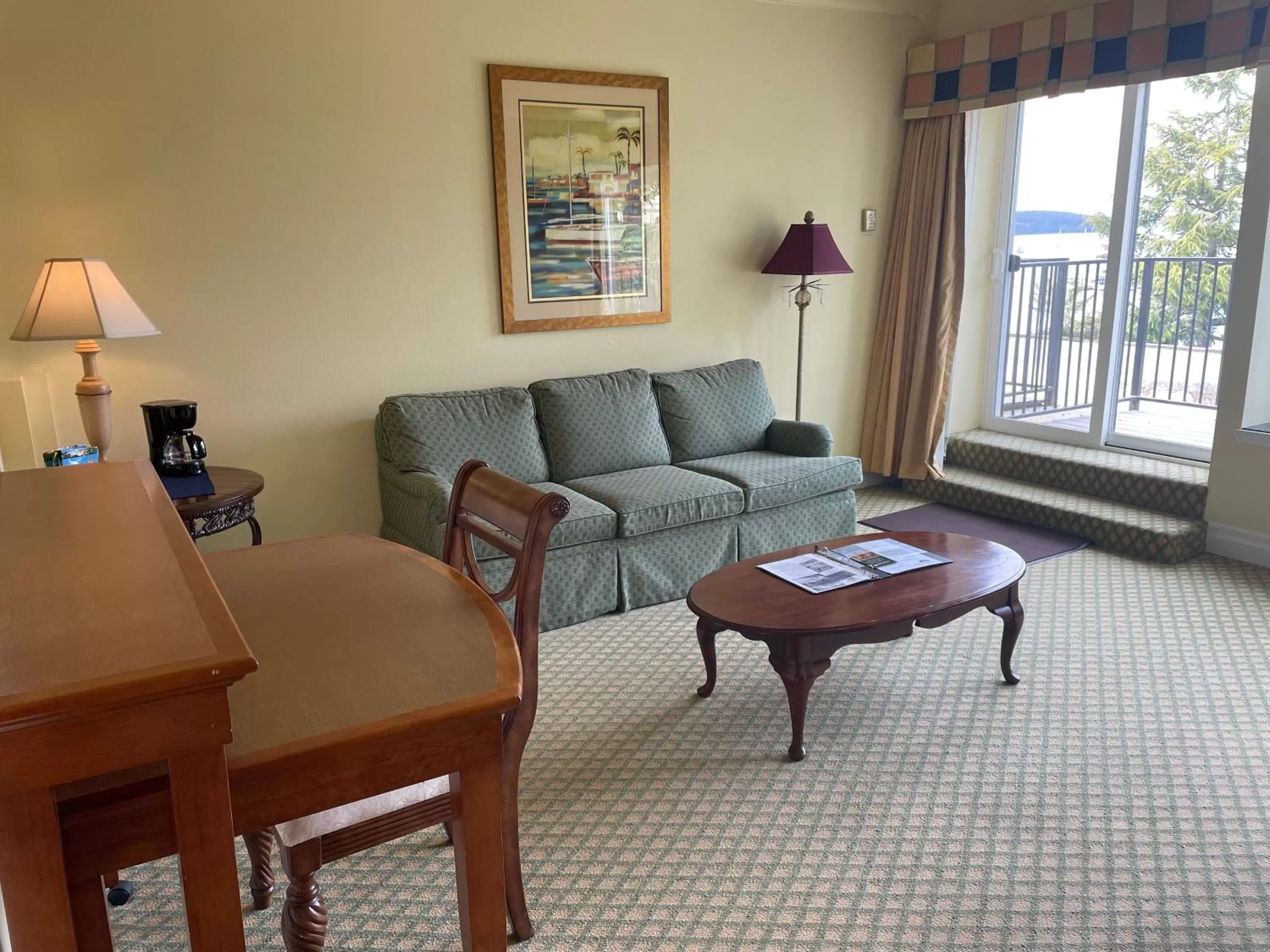 Seating area in Old Alcohol Plant