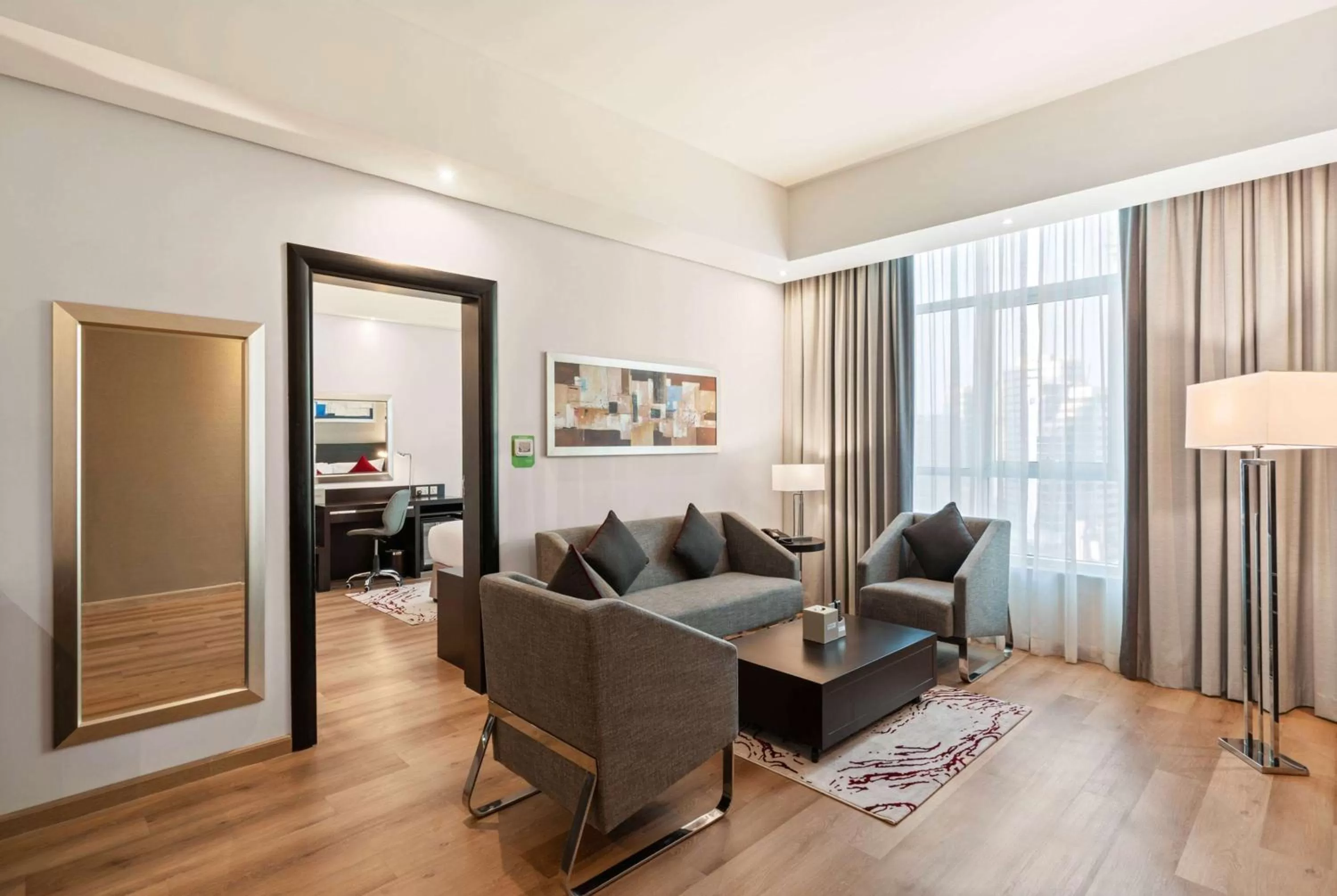 Photo of the whole room in Ramada by Wyndham Dubai Barsha Heights