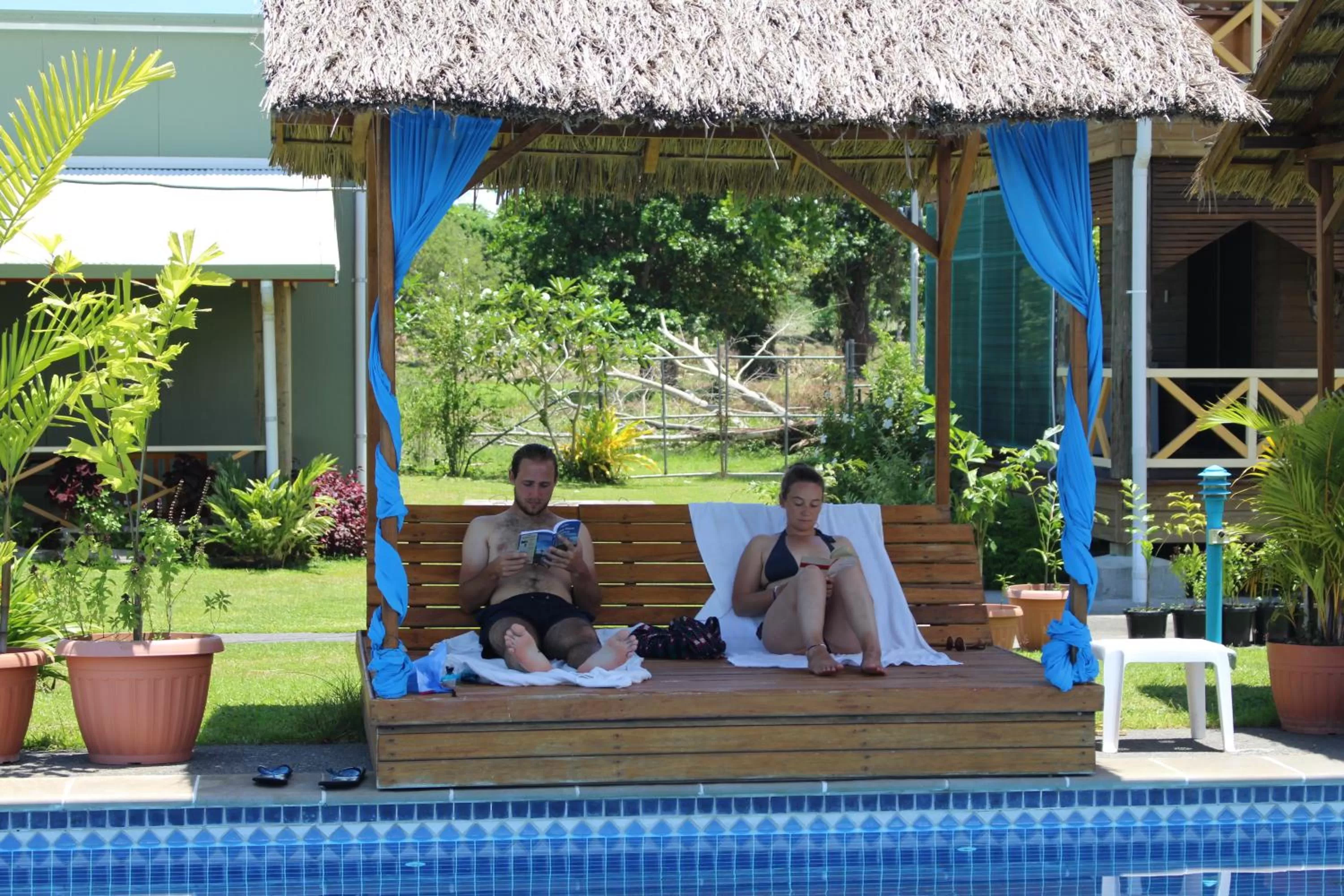 Pool view in Rapopo Plantation Resort