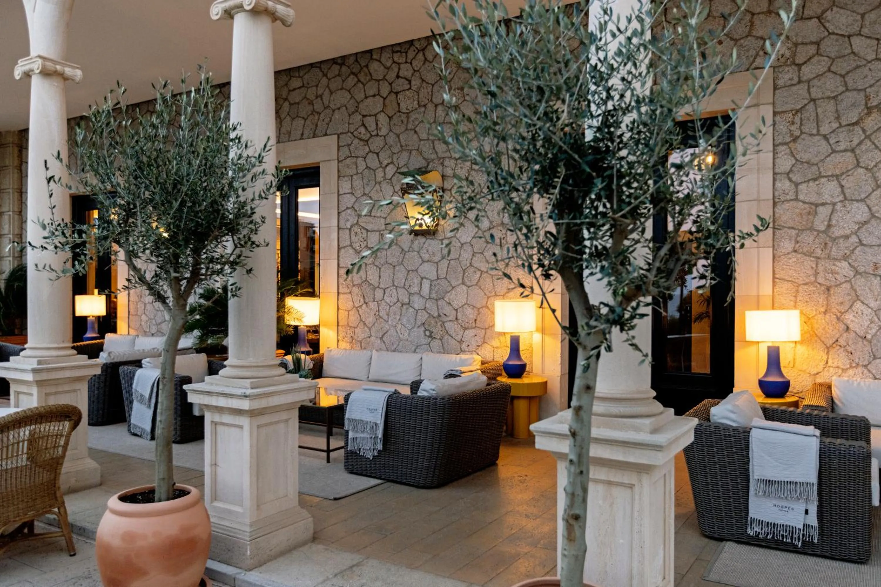 Lounge or bar in Hospes Maricel y Spa, Palma de Mallorca, a Member of Design Hotels