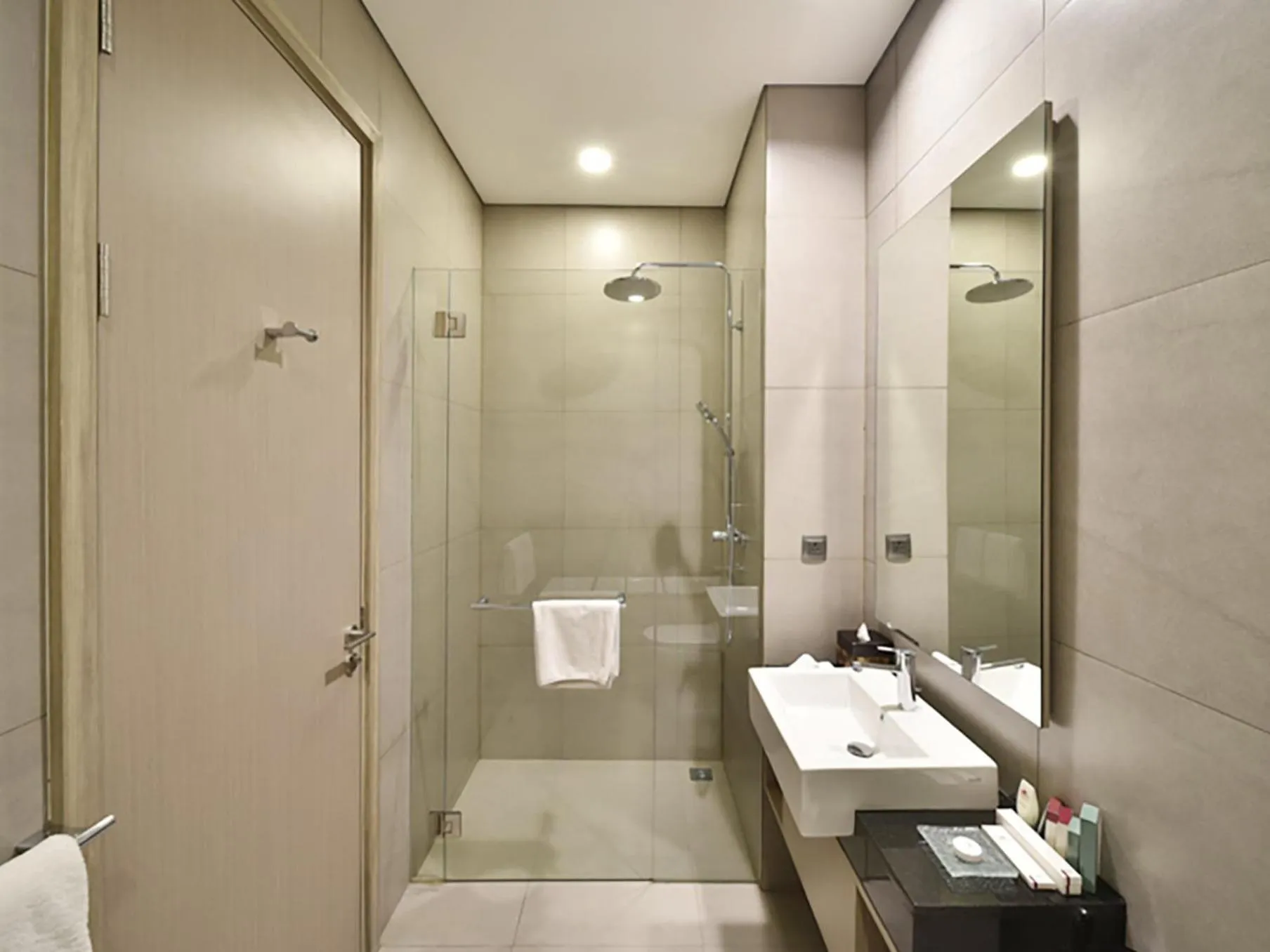 Bathroom in Crowne Plaza Jakarta Residences, an IHG Hotel