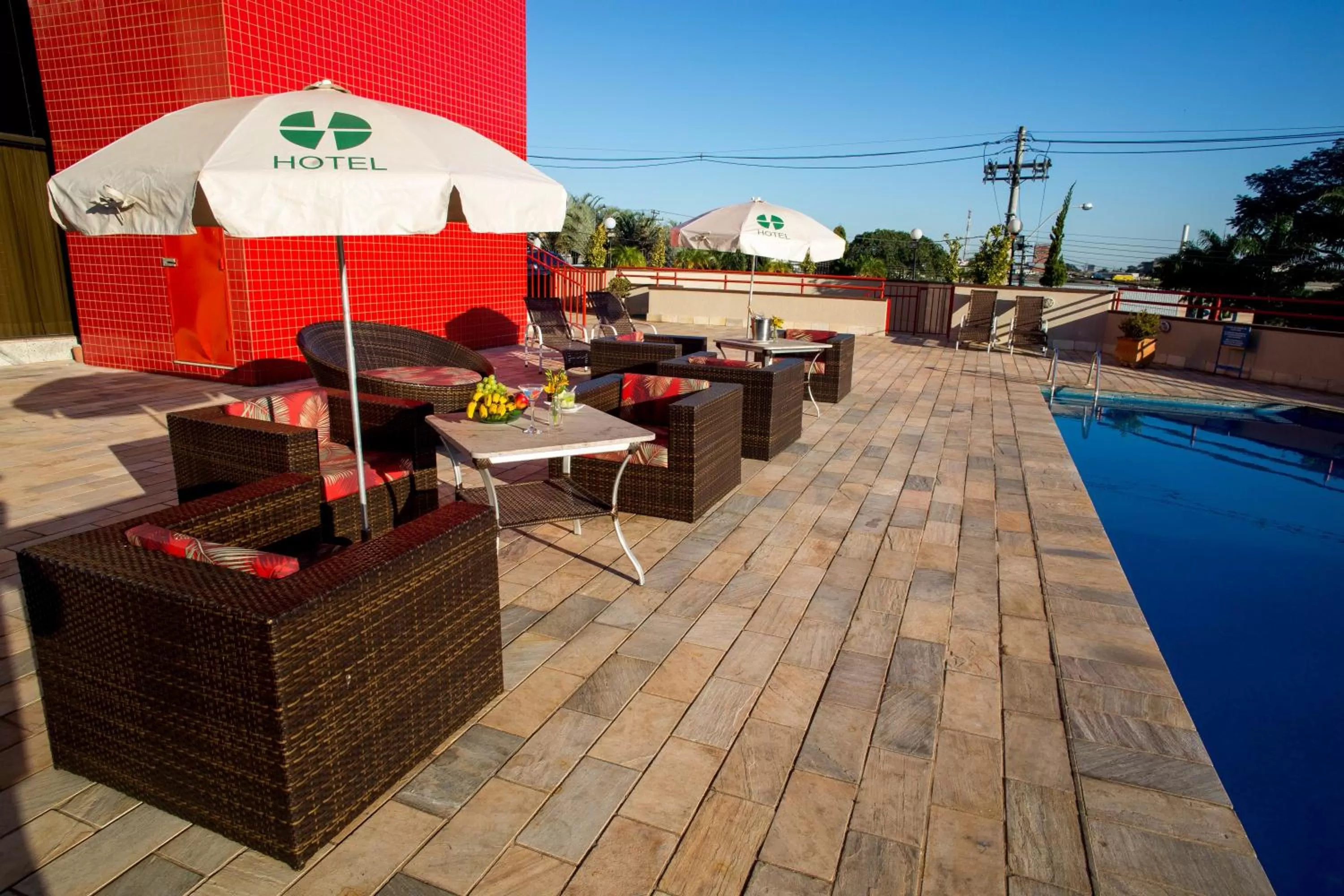 Swimming pool in Hotel Dan Inn Campinas Anhanguera - By Nacional Inn