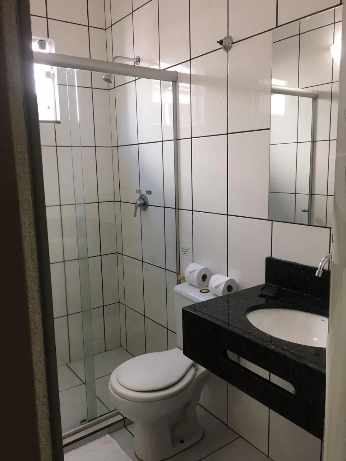 Bathroom in Garden Hotel