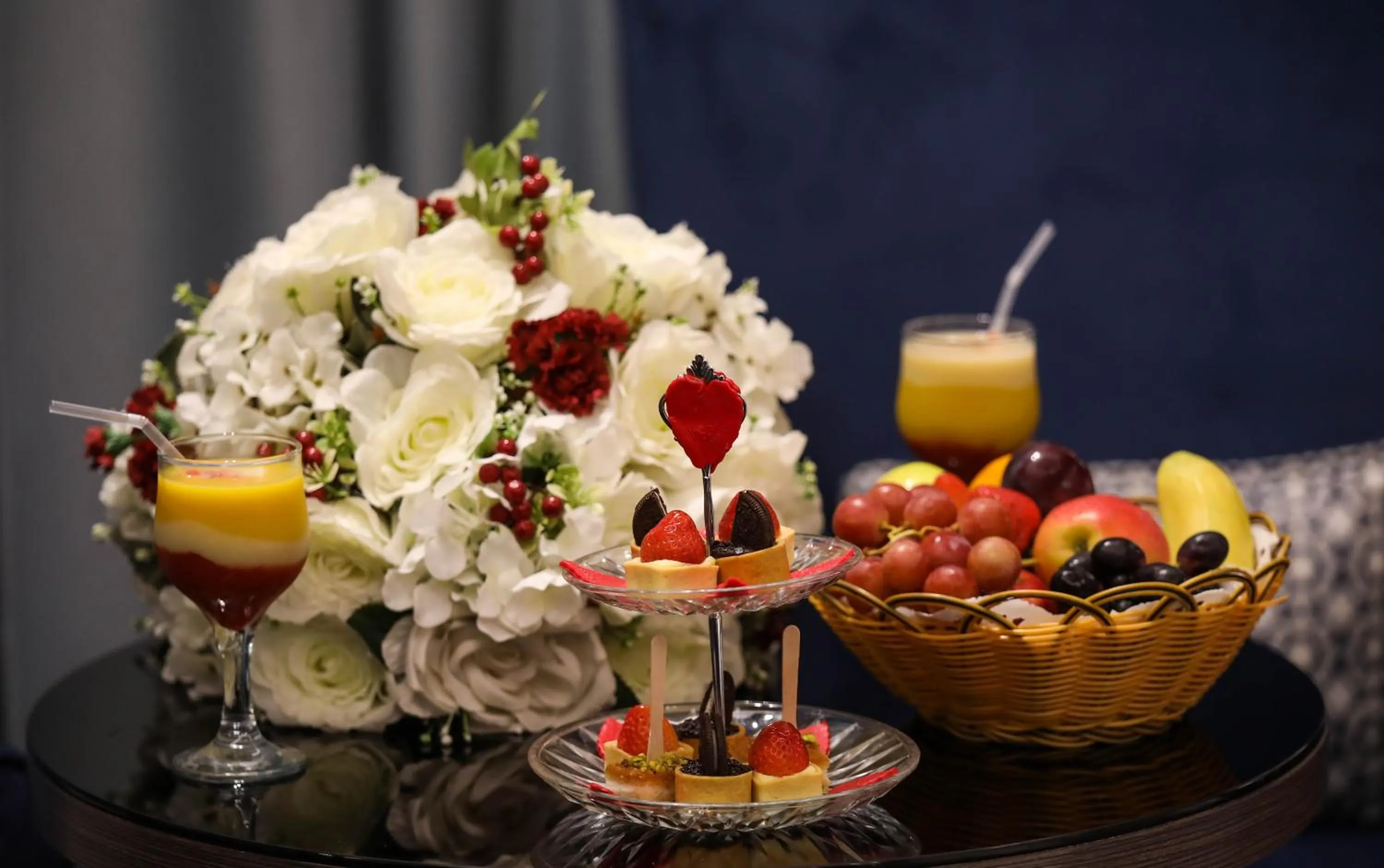 Food and drinks in Casablanca Hotel Jeddah