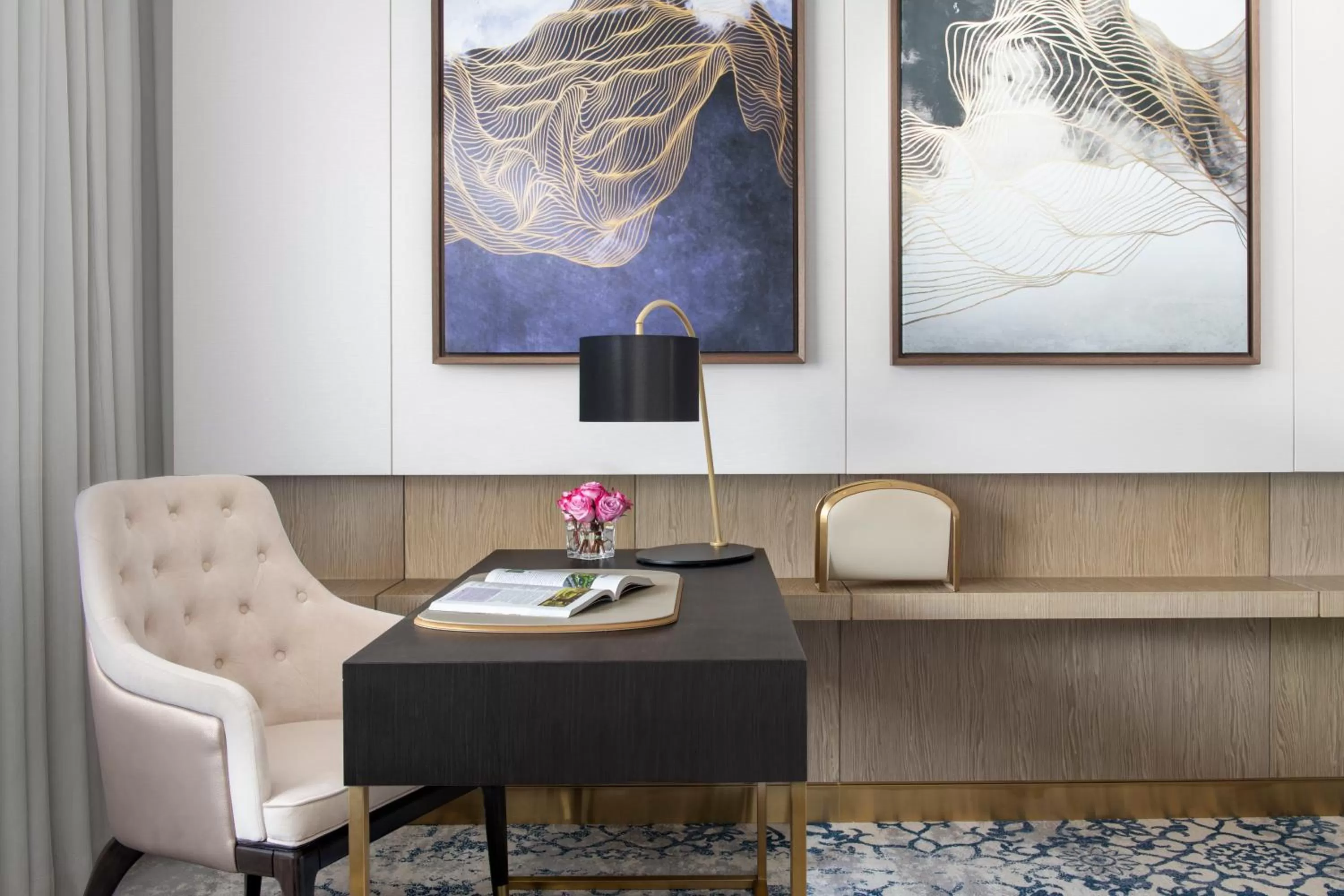 Seating area in Steigenberger Hotel Doha