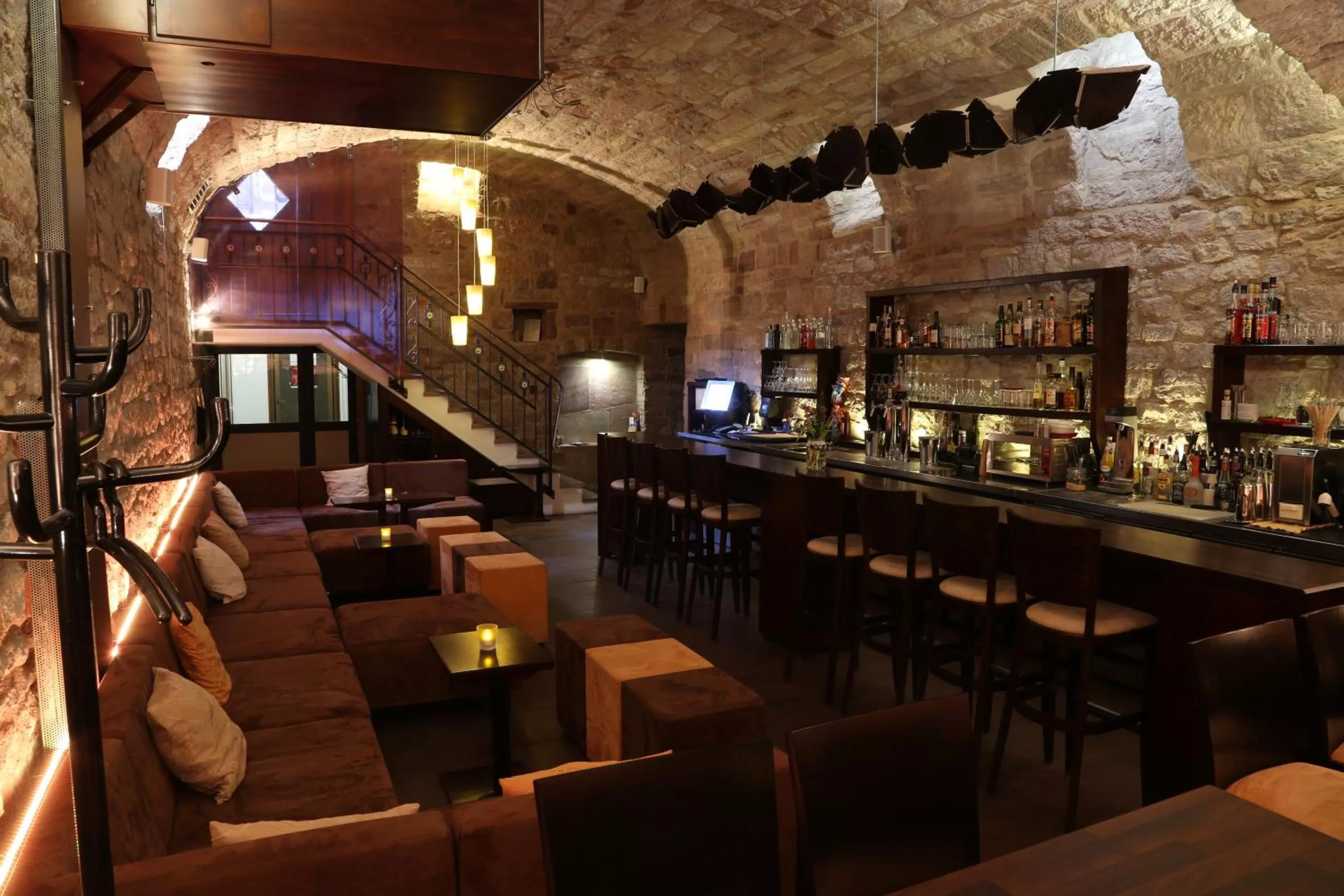 Lounge or bar in Hotel Deutsches Haus