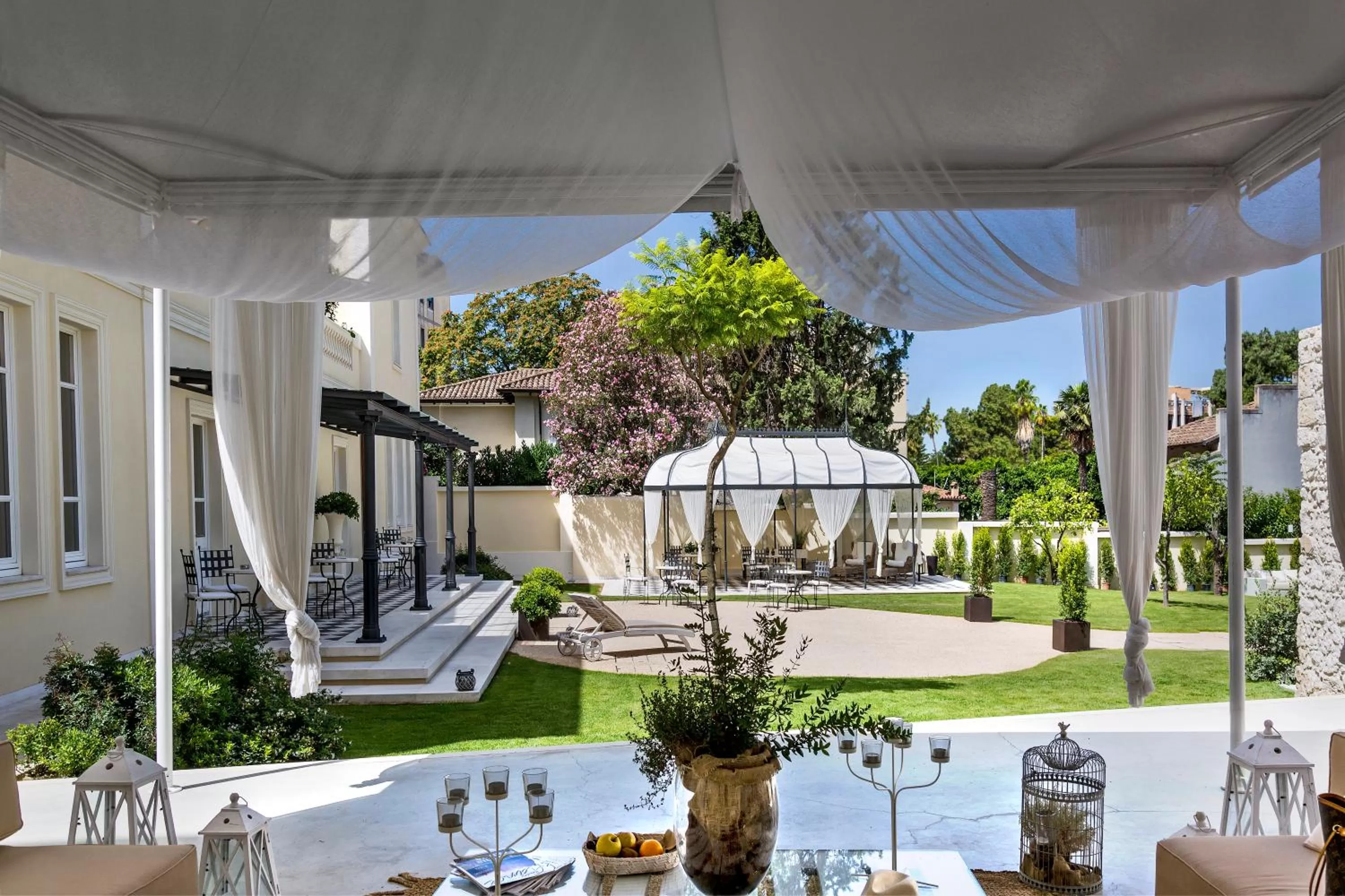 Garden in Hotel Villa Fanny